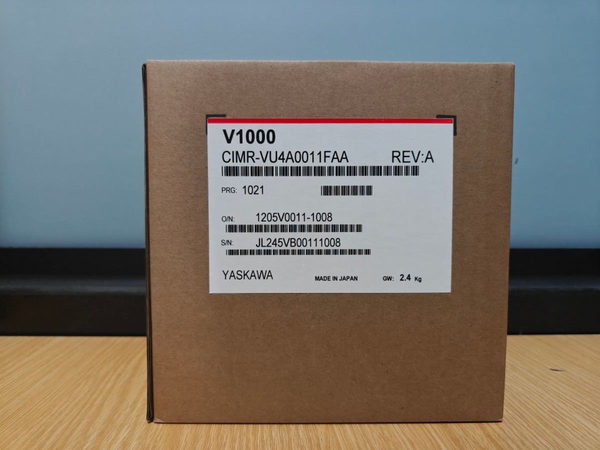 Yaskawa CIMR-VU4A0011FAA Vfd Variable Frequency Drive.
