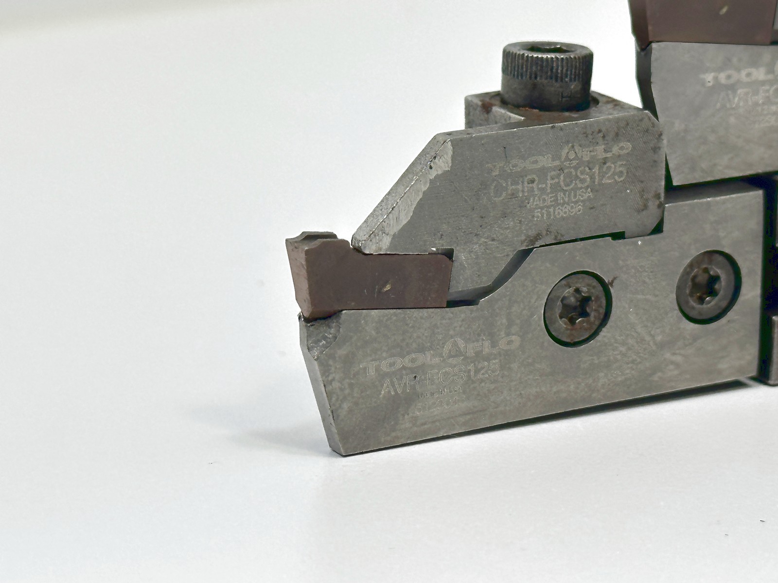TOOL-FLO FCVOR/L-1200B | Indexable Lathe Holders | 3/4″ x 1″ Shank USED 2pcs