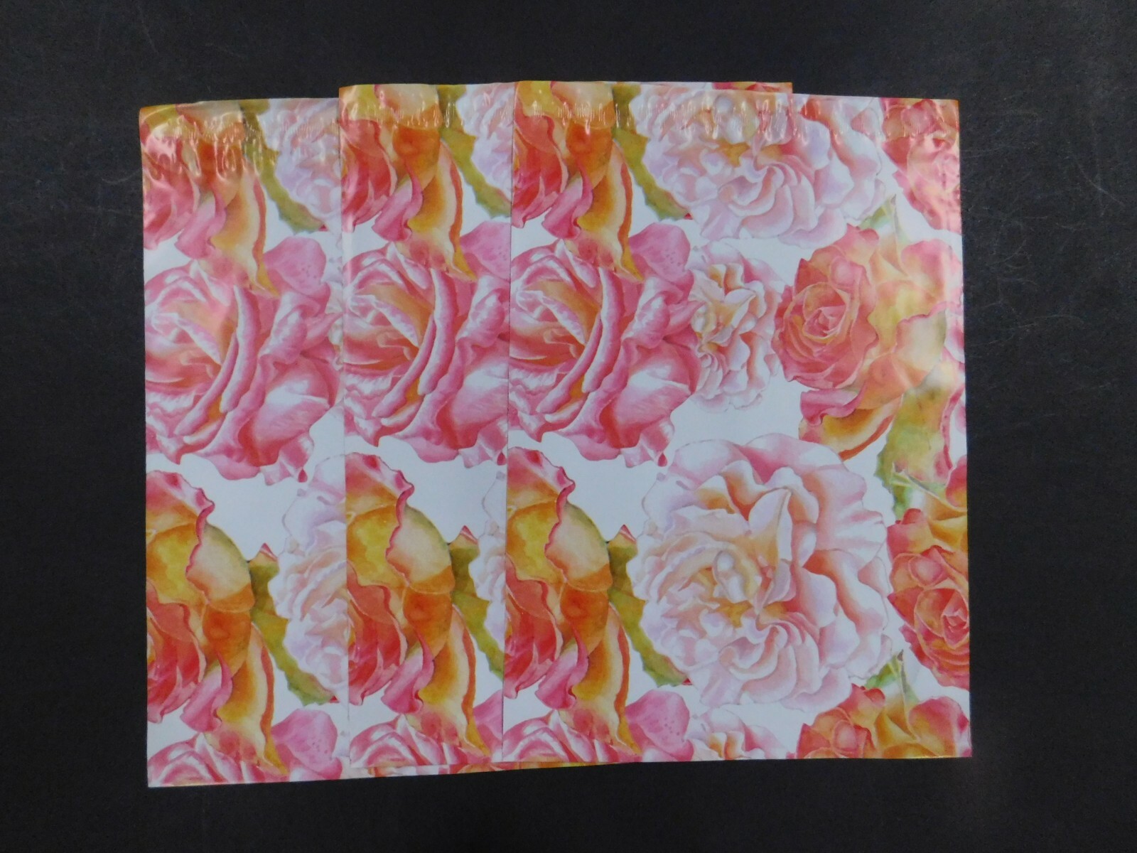 100 Watercolor Blossom 10×13 Mailers Poly Shipping Self Seal Envelopes Bags