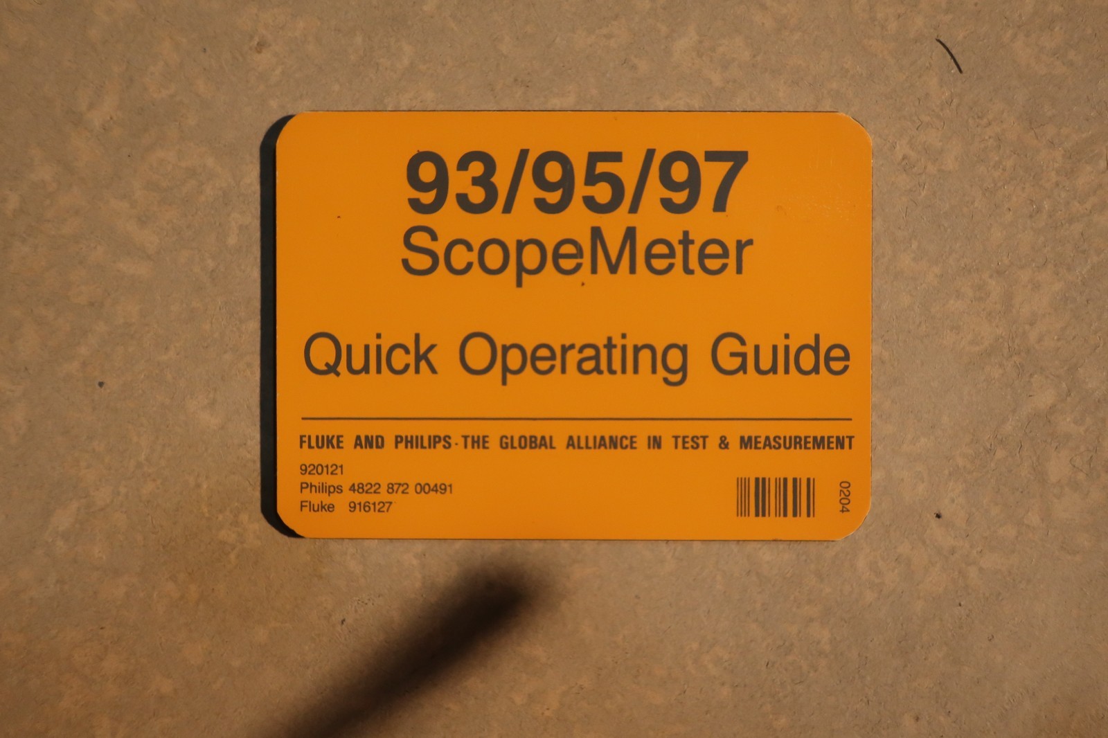 Fluke 97 Auto Scopemeter Dual Trace 50 MHz Handheld Oscilloscope & Accessories