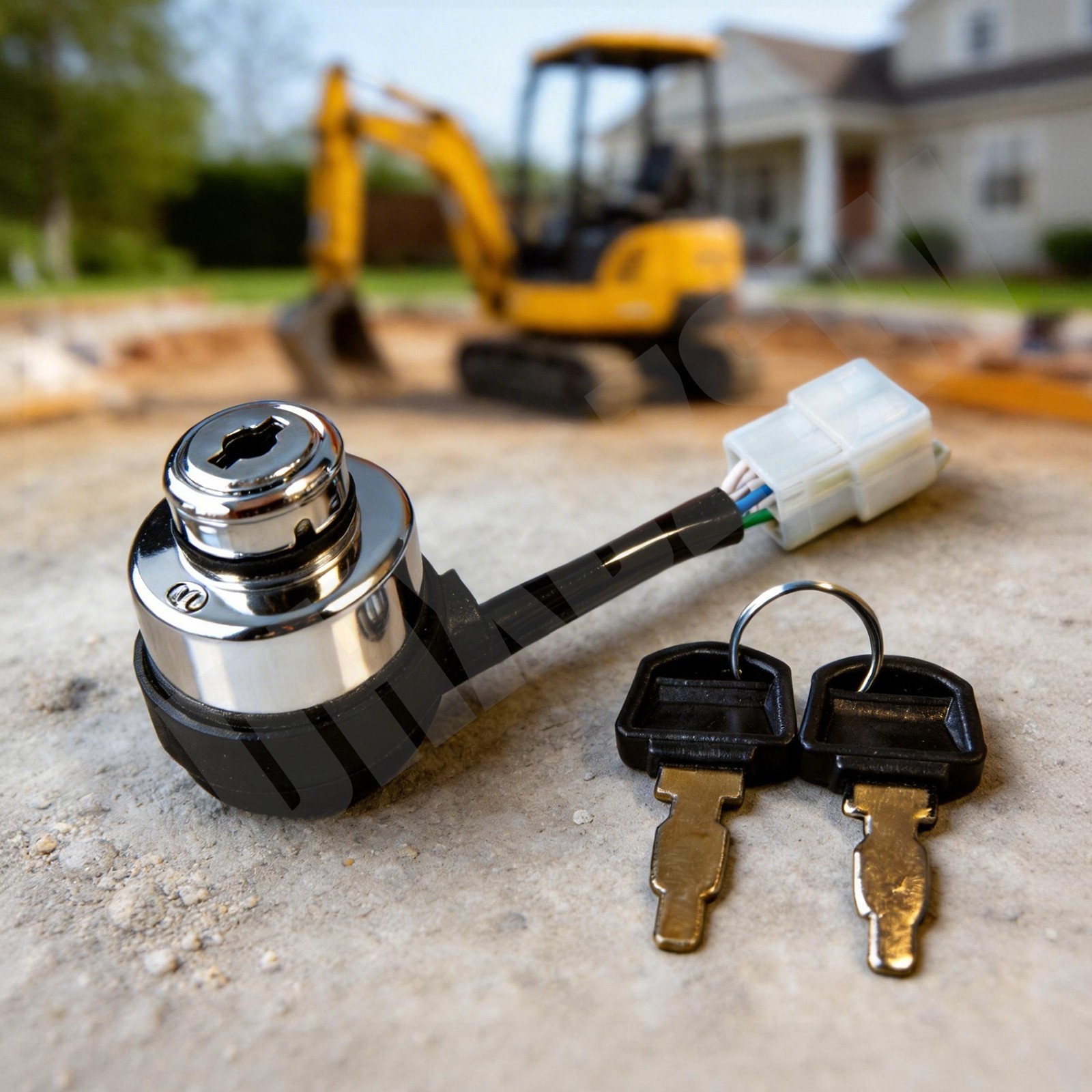 Agrotk Ignition Switch Key Switch for H15R Mini Excavator Attachment