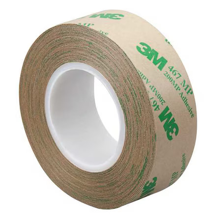 3M 1-20-467Mp Transfer Tape, Transparent, 20 Yd L, 1 In W