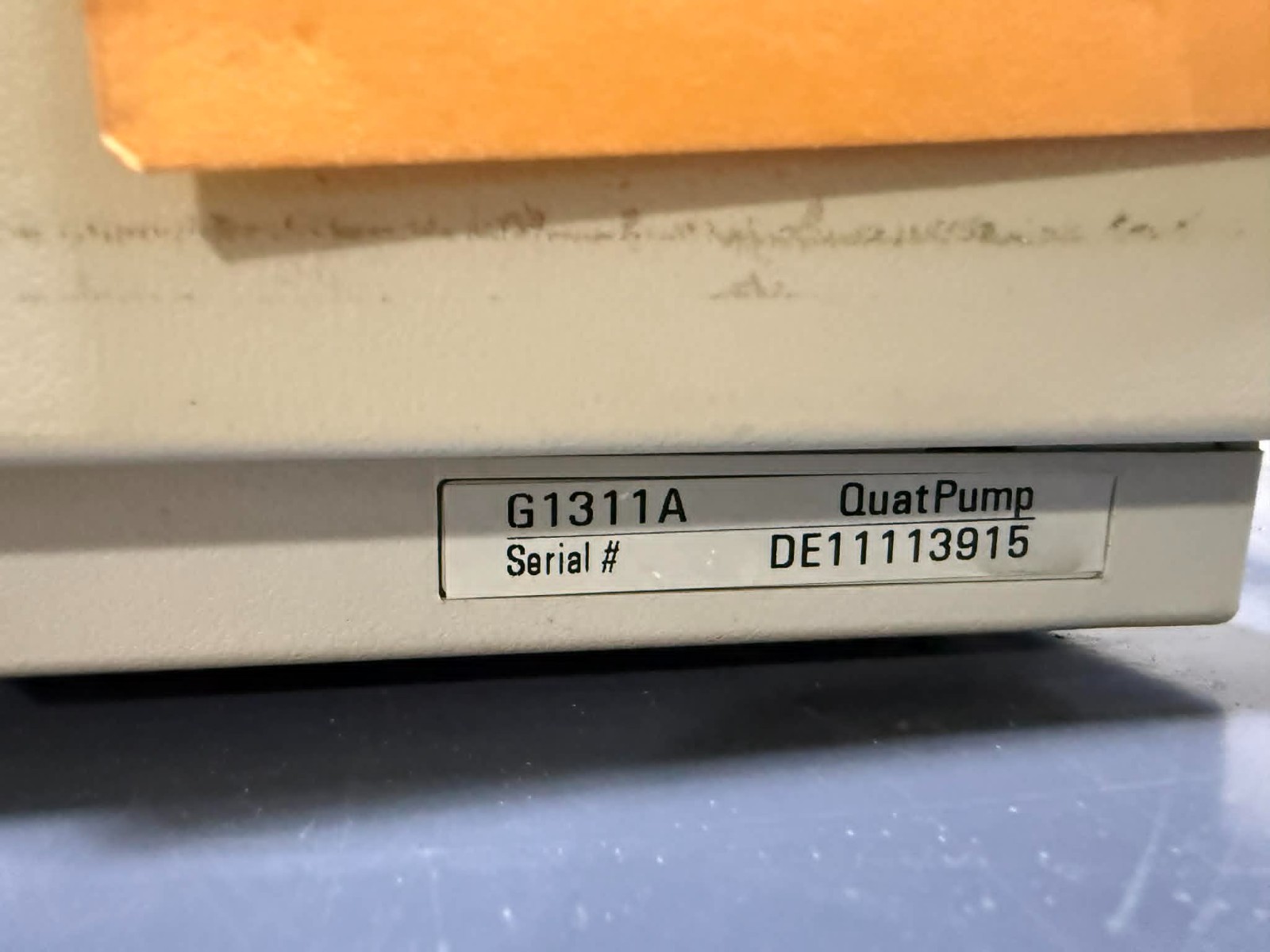 HP AGILENT G1311A 1100 Series QuatPump Quaternary Pump