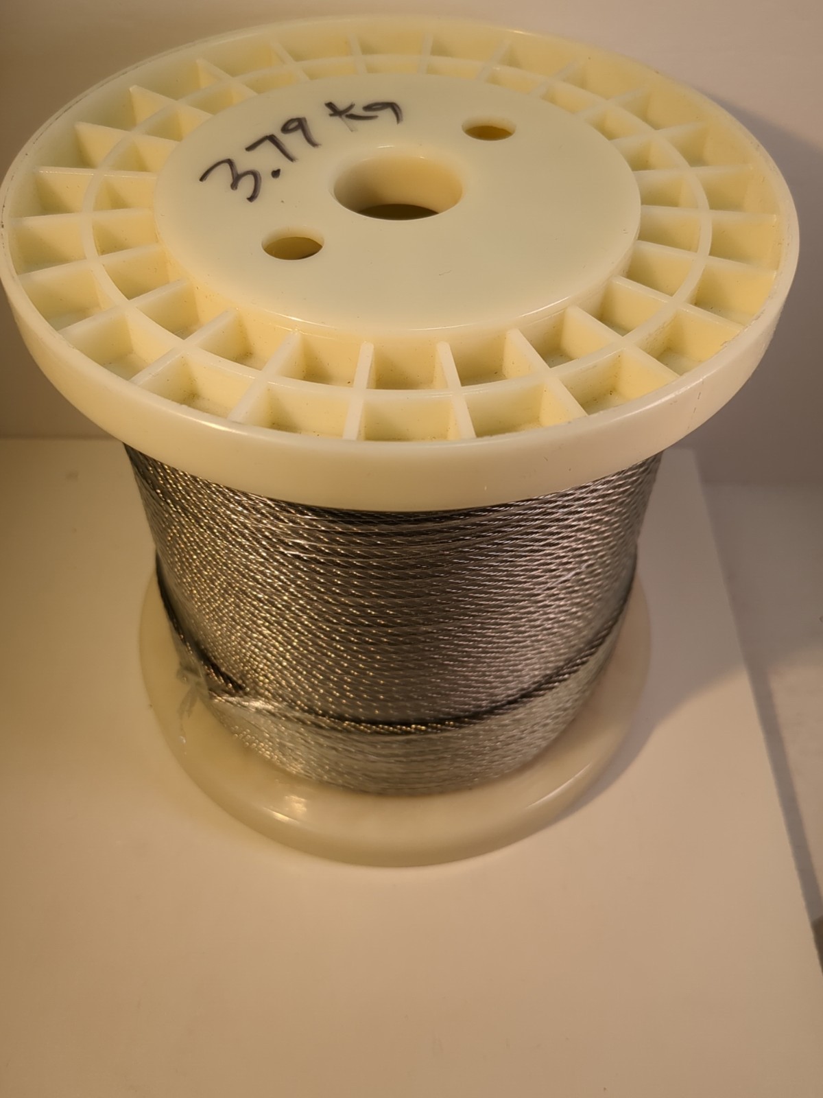 3.8 Kg (8.3 Lbs) Spool of Braided Steel Cable – Metal Wire 1/8″ NEW Ships USA