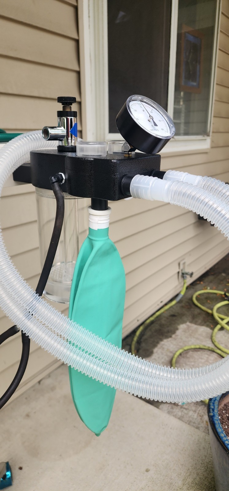 Matrix Anesthesia Breathing Circuit Assembly, Ventilator, Cart Mounted