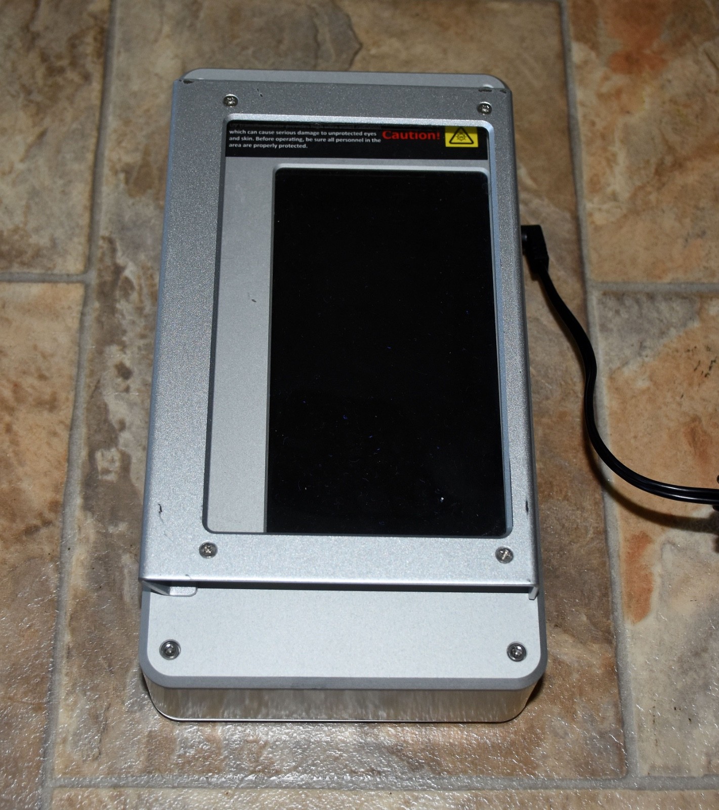 Bio-Rad UView Mini Transilluminator 166-0531 UV Light Box w/ Power Supply Tested