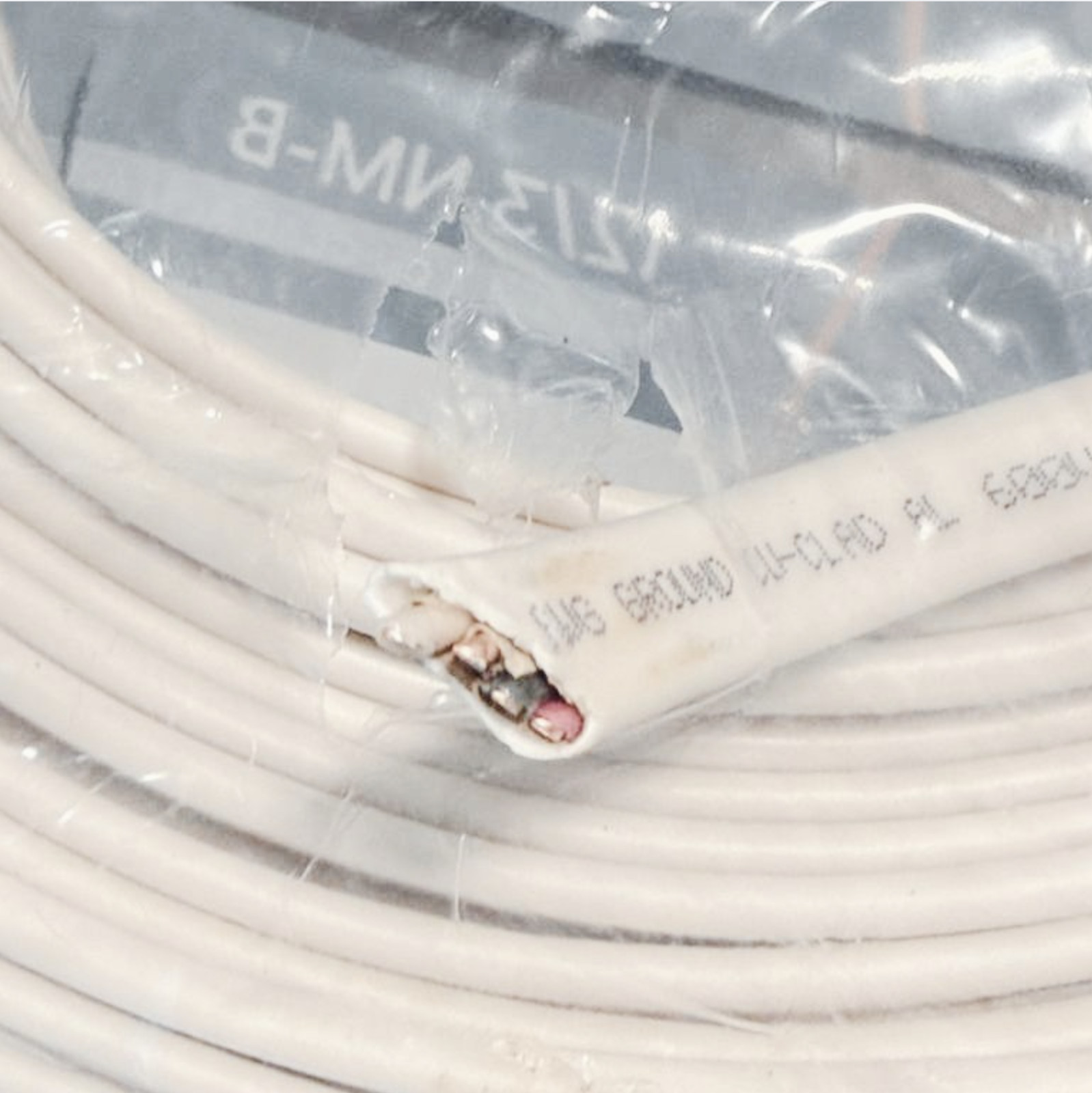Copperweld 12 AWG 3-Conductor NM-B Copper-Clad Aluminum Building Wire 250 ft