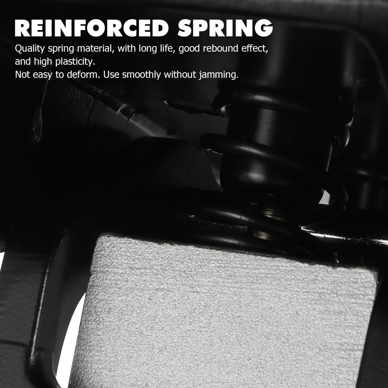 ULTECHNOVO Foot Pedal Valve 3 Way 2 Position Threaded Rubber Nonslip Black