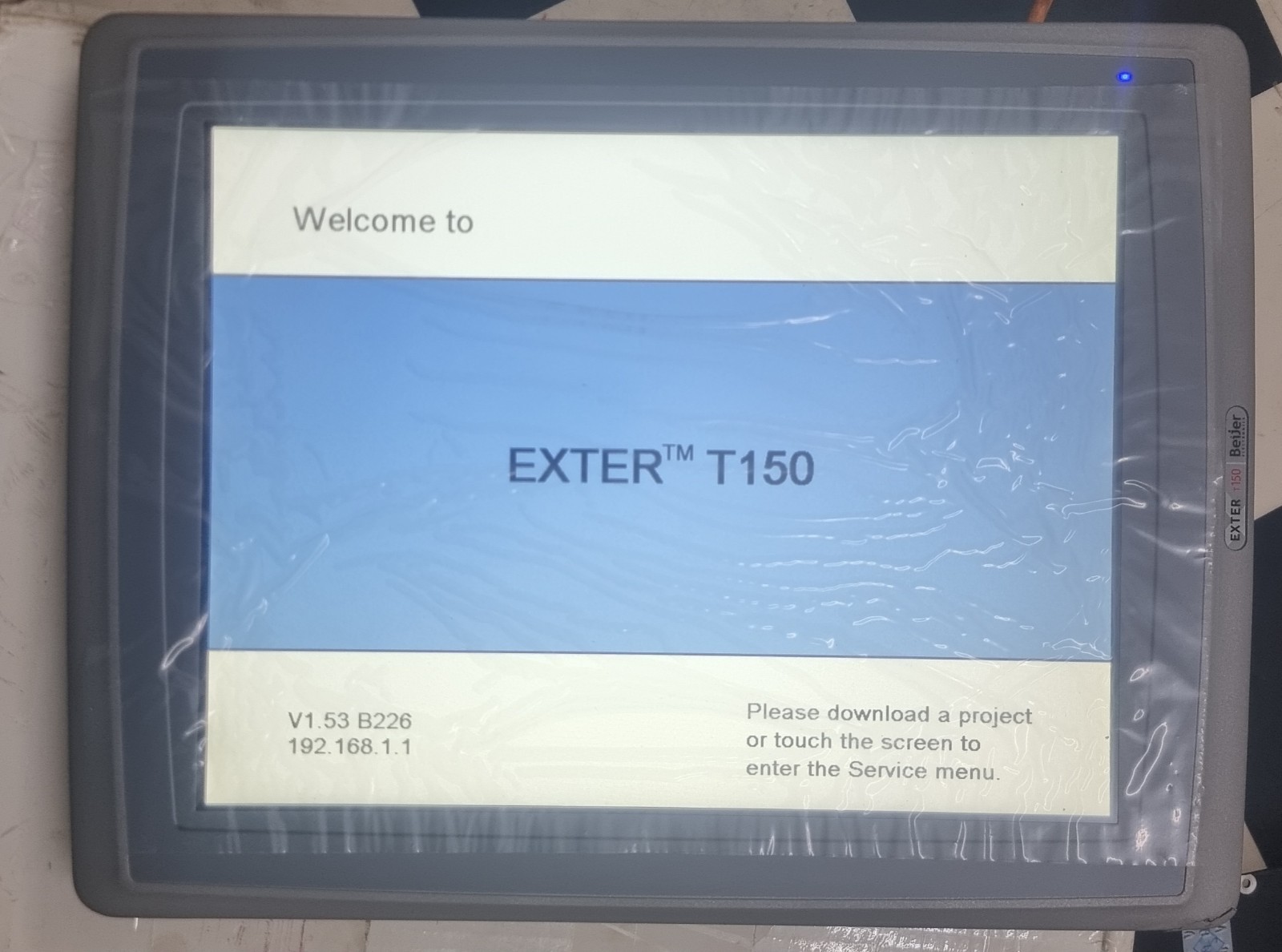BEIJER ELECTRONICS EXTER T150 PART NUMBER : 06050G HMI DISPLAY