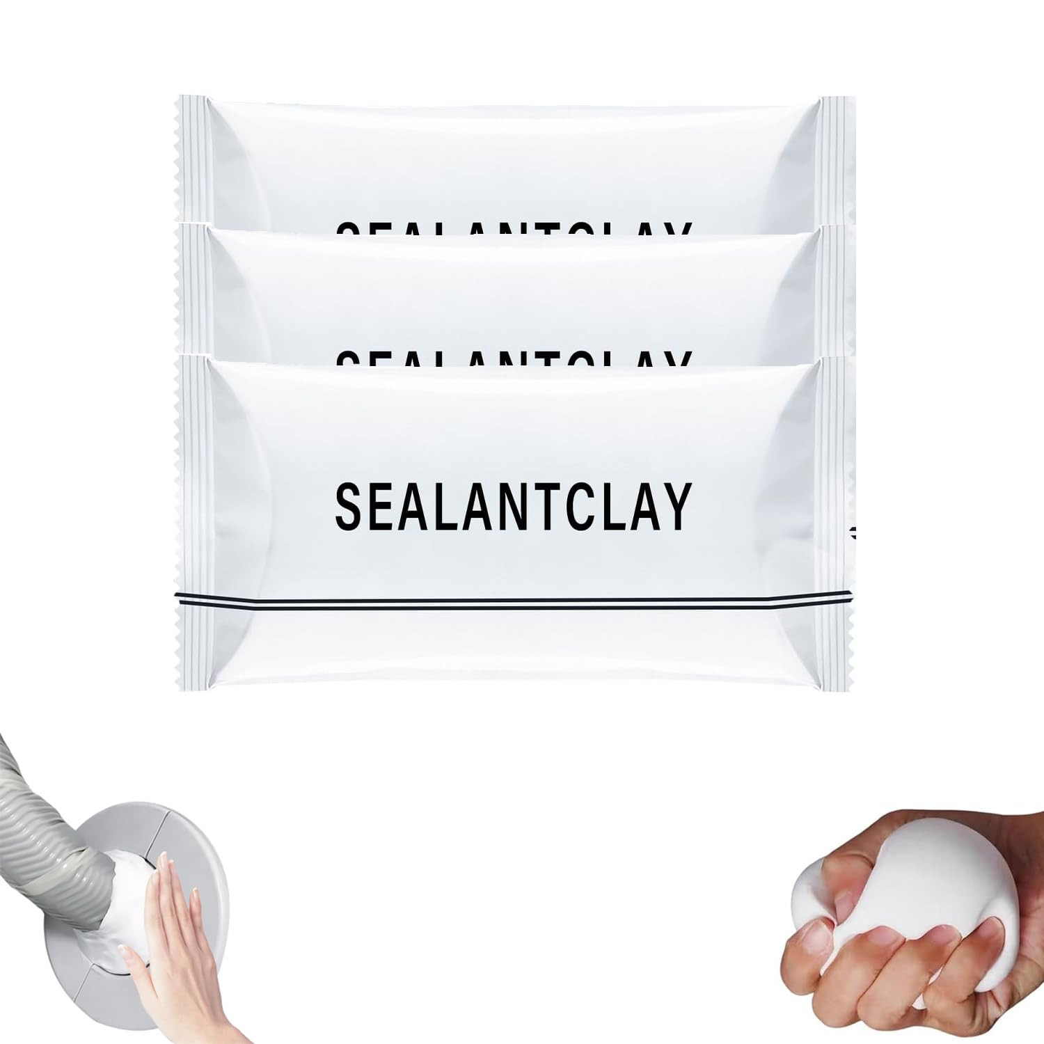 Repair Sealing Clay, Waterproof Sealant Mastic (3 Pcs) | Cement Crack Filler,Qui