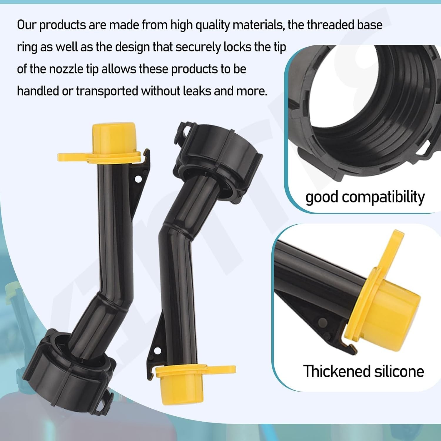 3 Pcs Fuel Gas Can Jug Spouts Nozzles & Rings & Caps for Blitz 900302 900092 …