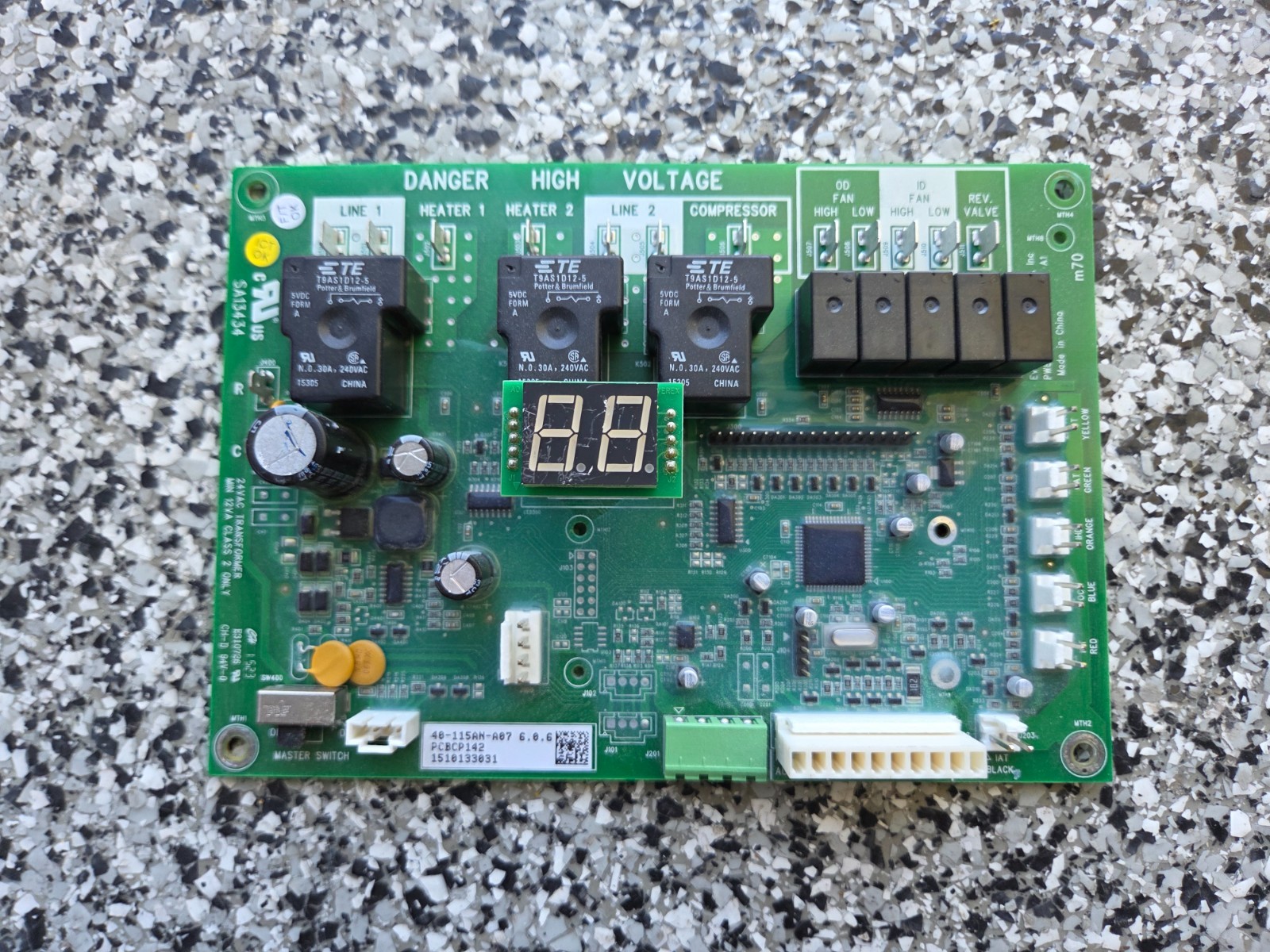 Goodman PCBCP143 40-115AN-A08 Furnace Control Circuit Board PTAC