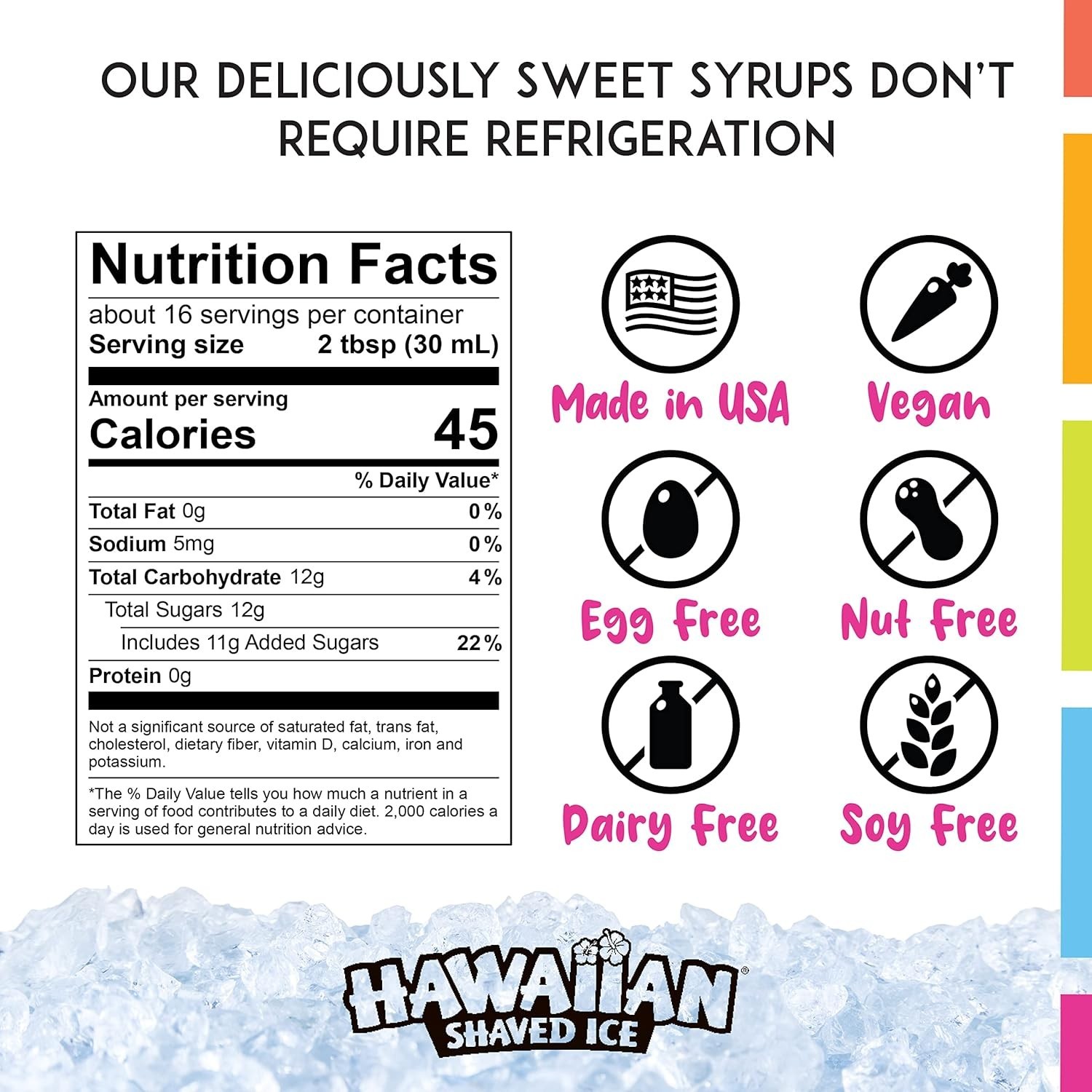 16oz Syrup Variety Pack: Cherry, Grape, Blue Raspberry & More – 96oz Total!
