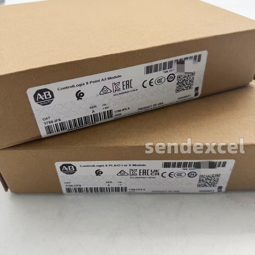 1756-IF8 AB ControlLogix Point A/I Module 2023 NEW Factory Sealed 1756IF8 TX