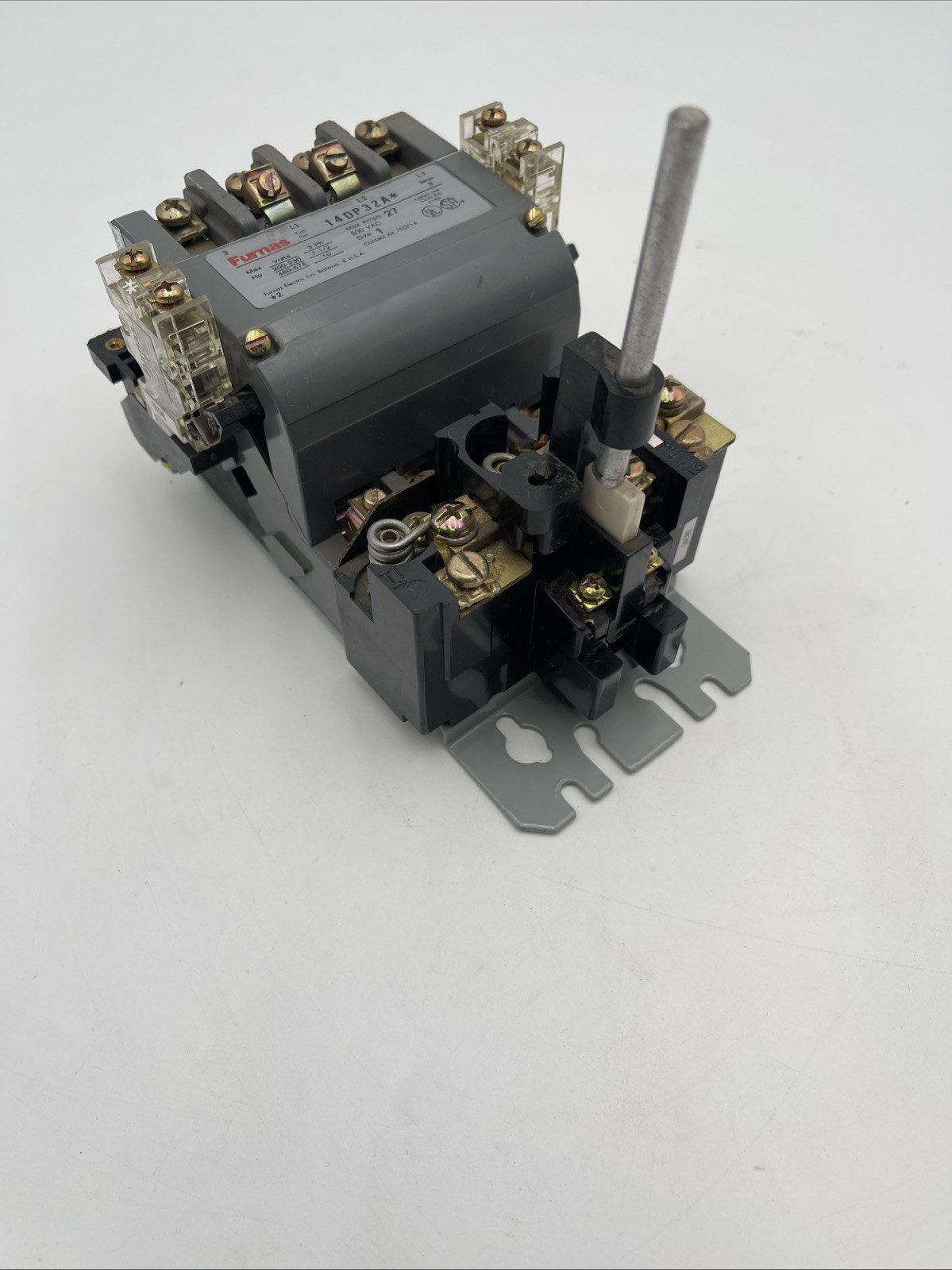 FURNAS 14DP32A SIZE 1 MOTOR STARTER 7 amp 600 VAC(EB1473)