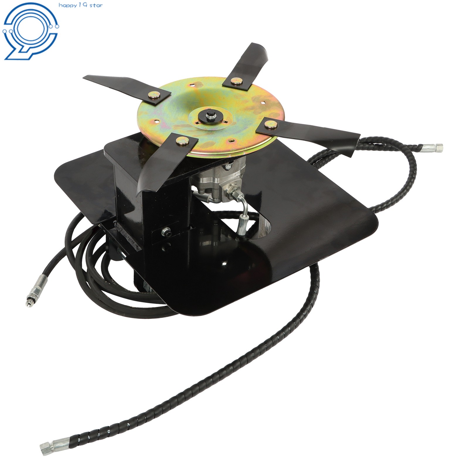 Excavator Hydraulic Grass Cutter Mower Attachment For 1-1.5ton Mini Excavator