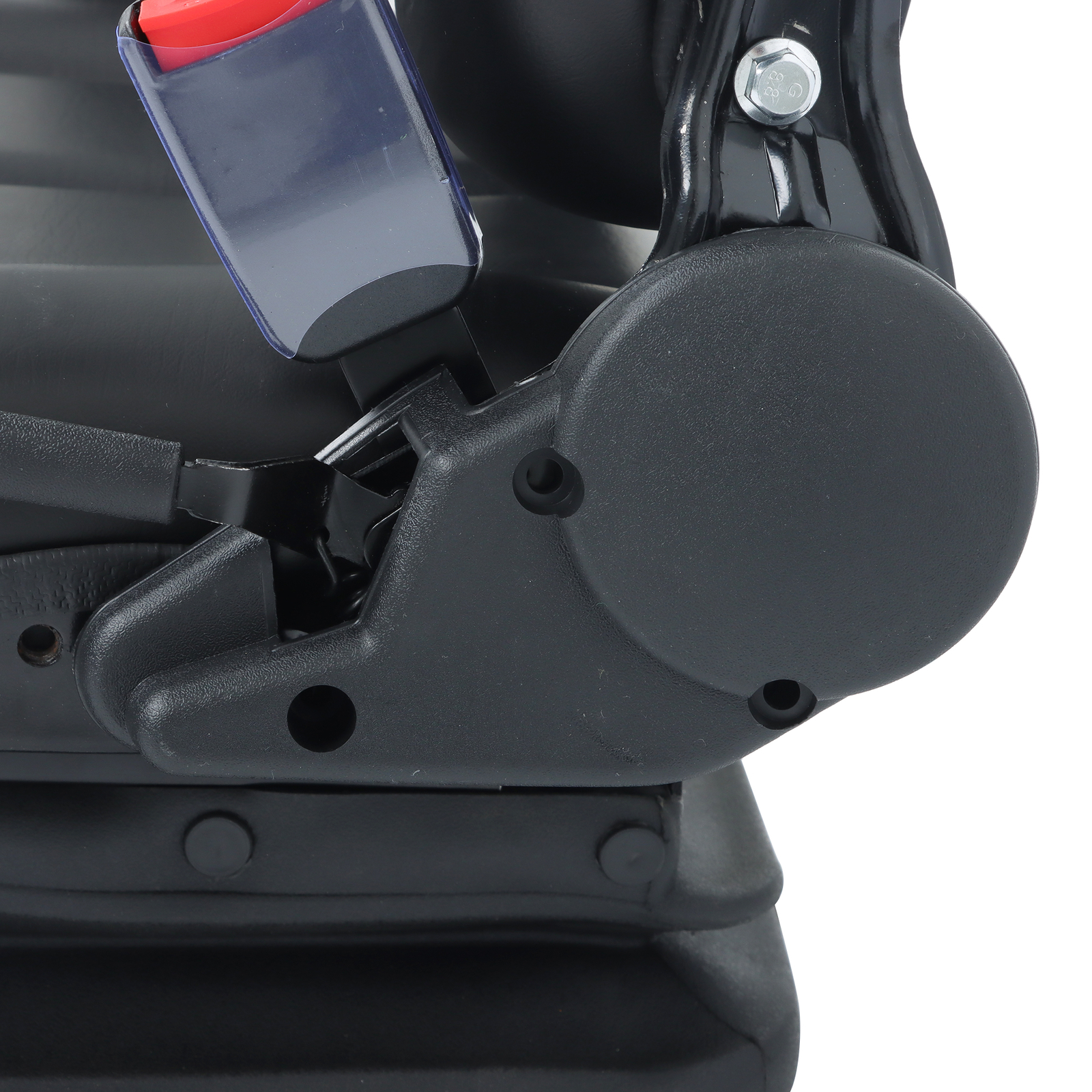 Forklift Tractor Seat Suspension Adjustable Backrest Armrest Safety Belt
