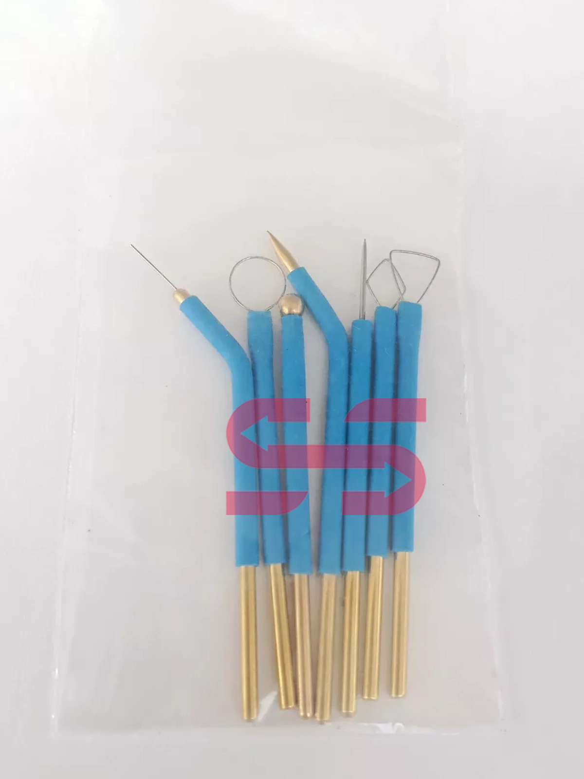 Ellman Handpiece Electrodes Set of 7 Tips New CE