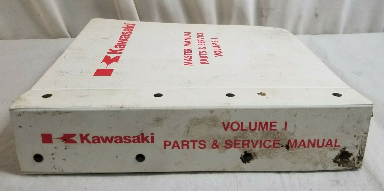 KAWASAKI Master Manual Parts & Service Vol 1 Part # 99969-0305PA Dealer Binder