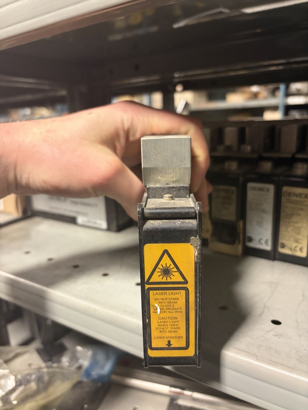 Denex Laser Copy Sensor Edge Detector II-WR 51E3000 USED