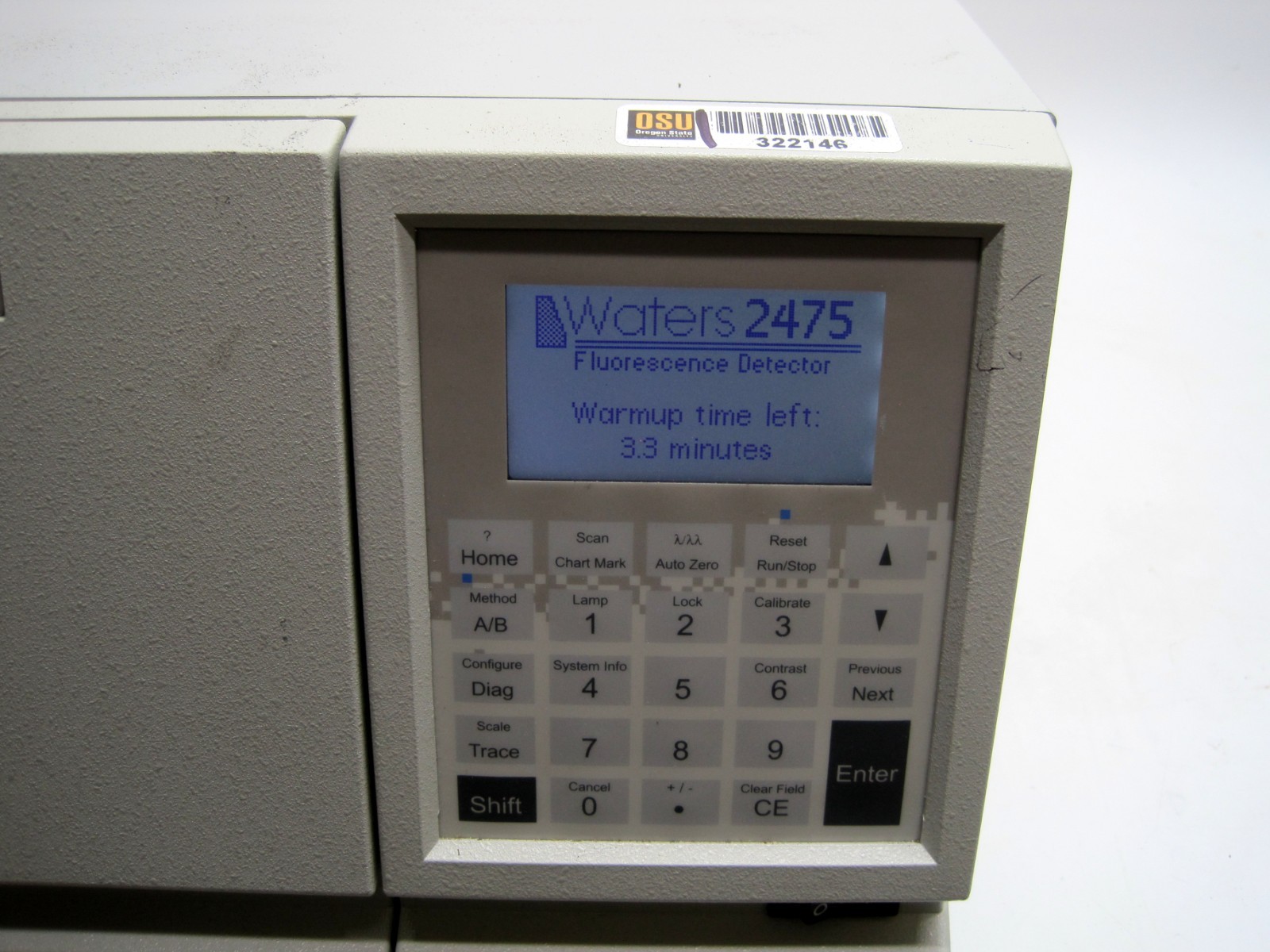 WATERS 2475 TUNABLE SINGLE OR MULTI-CHANNEL WAVELENGTH FLUORESCENCE DETECTOR