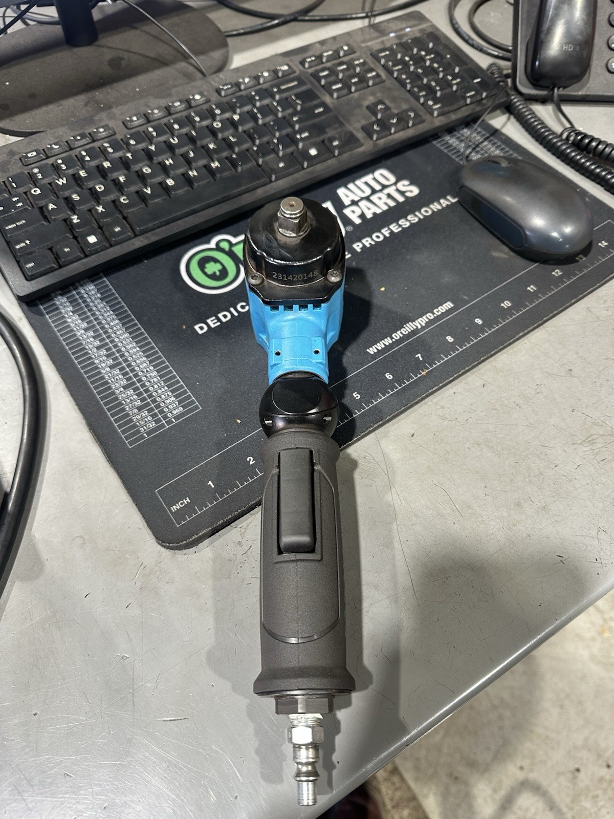 Cornwell Tools CAT4580 BluePOWER Flex Head Impact Wrench MPN CAT4580