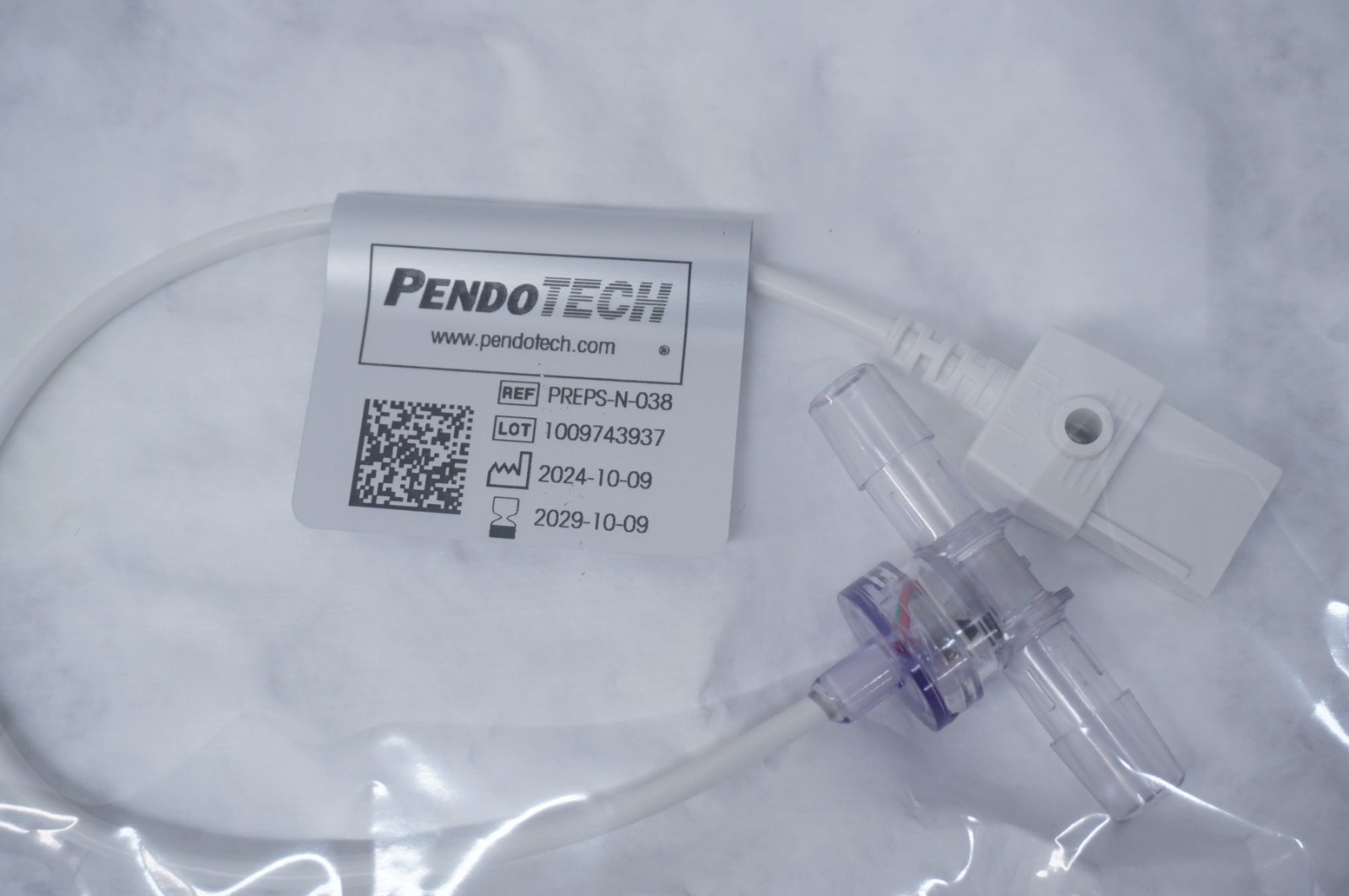 (Qty 14) PendoTech PREPS-N-038 Single-Use Pressure Sensor, Non-Sterile 3/8″
