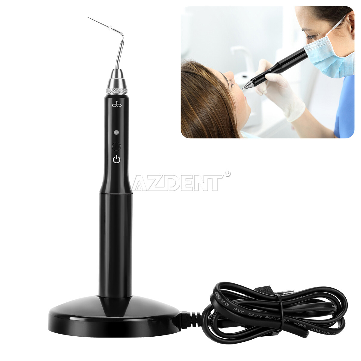 Dental Cordless Gutta Percha Obturation System Endo Heated Pen Root/Hand Plugger