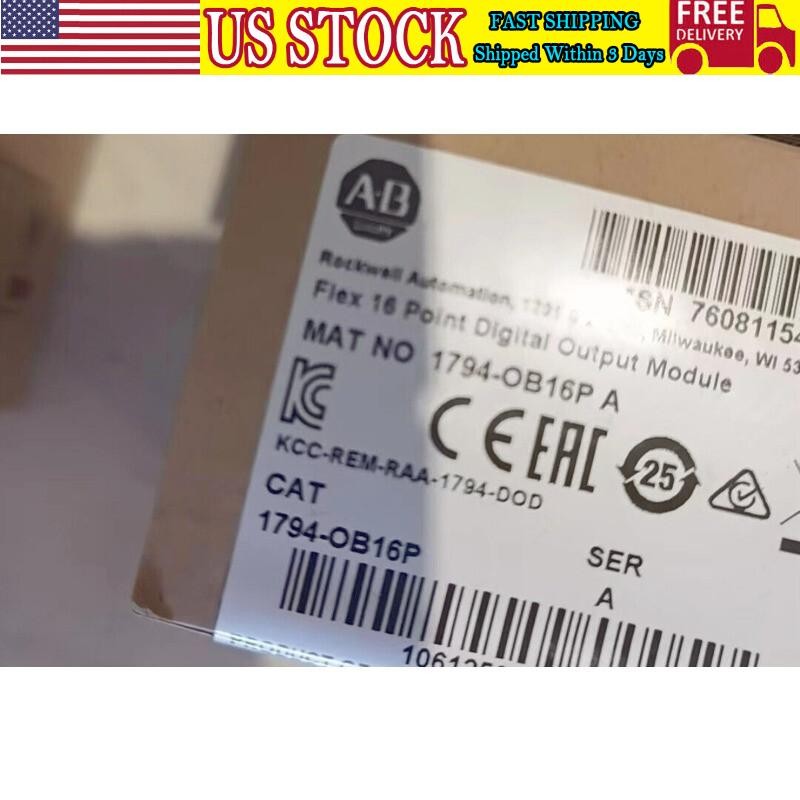 Factory Sealed AB 1794-OB16P SER A Flex 16 Point Digital Output Module 1794OB16P