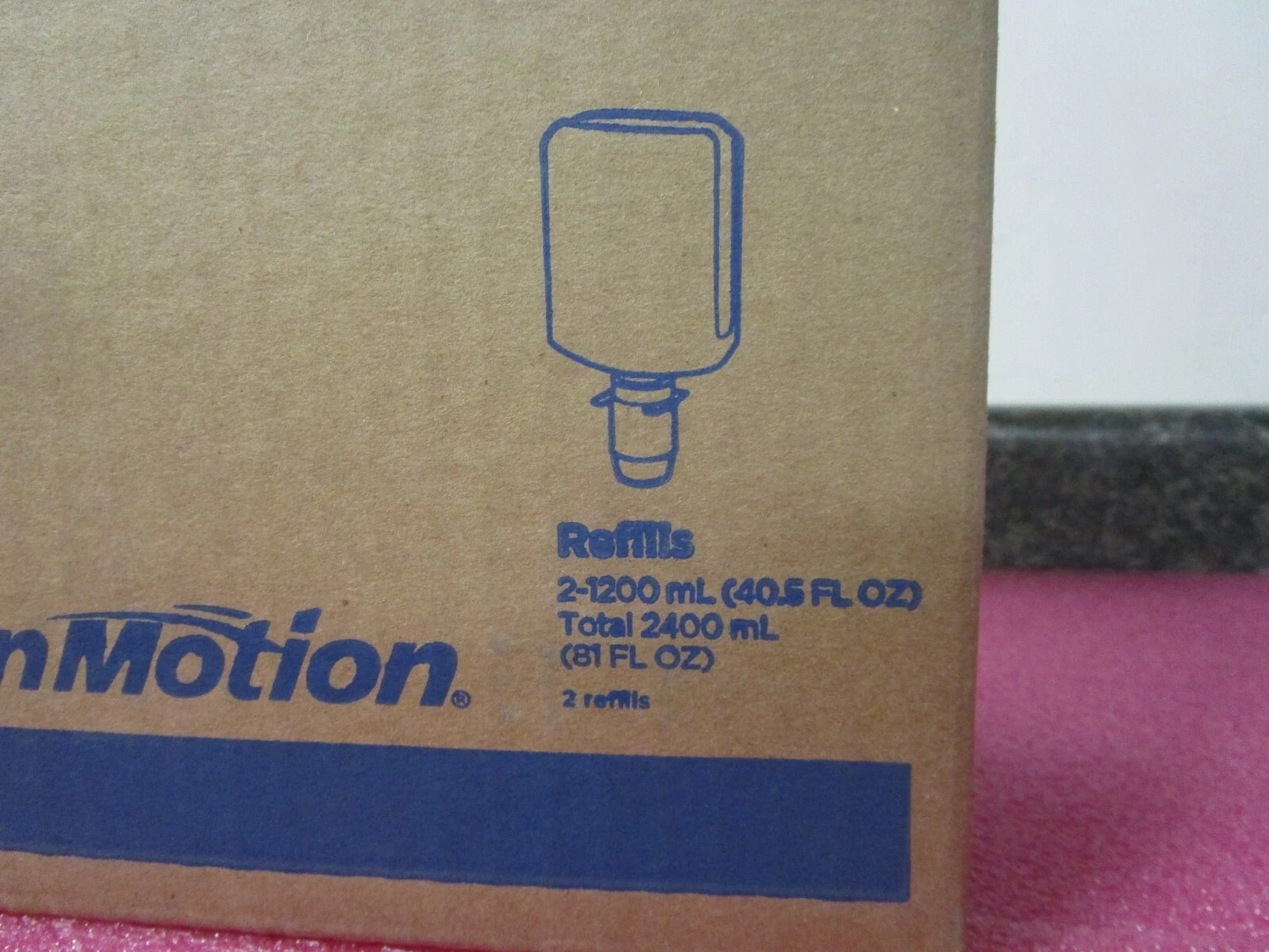 Qty (2) Georgia Pacific EnMotion 1200mL Anti Microbial Foam Soap TRQL Aloe 42819