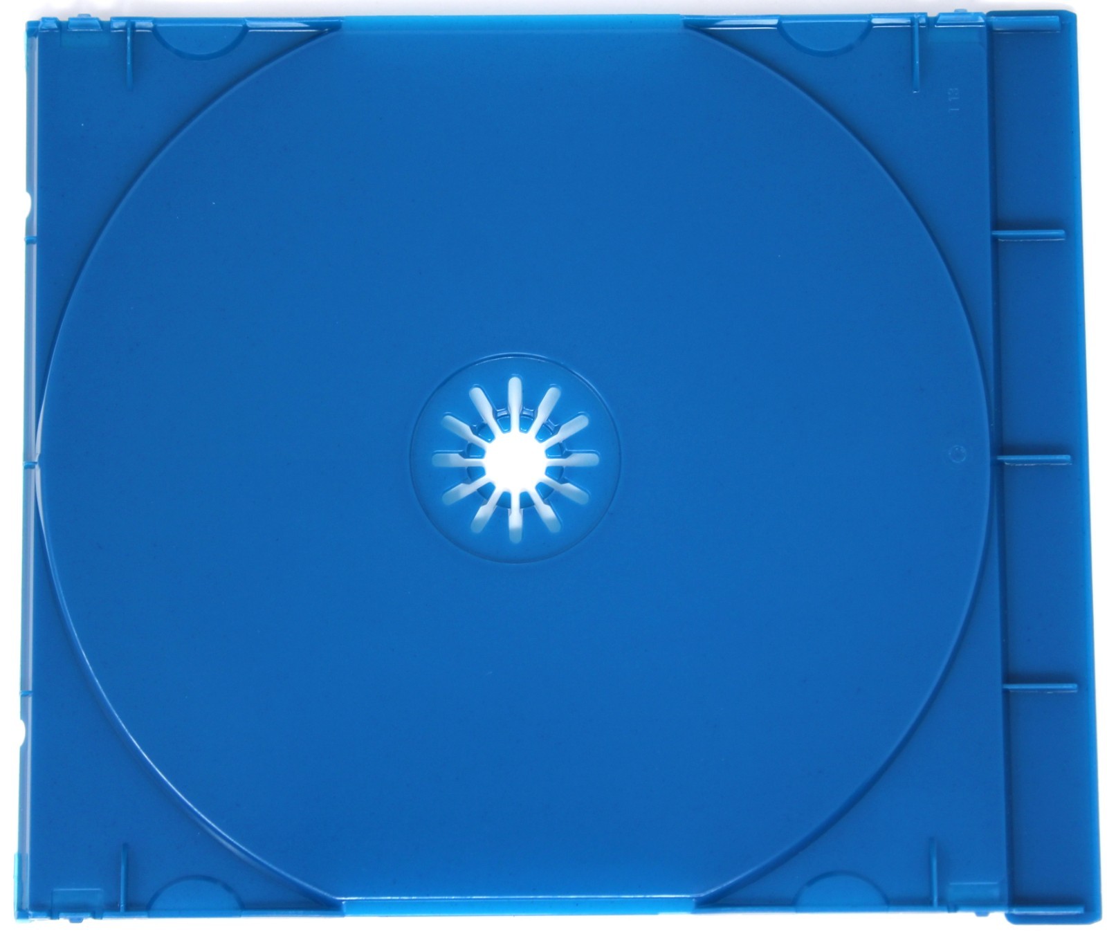 10 Brand New Solid Dark Blue CD Jewel Case Trays 1990s Vintage Tray Compact Disc