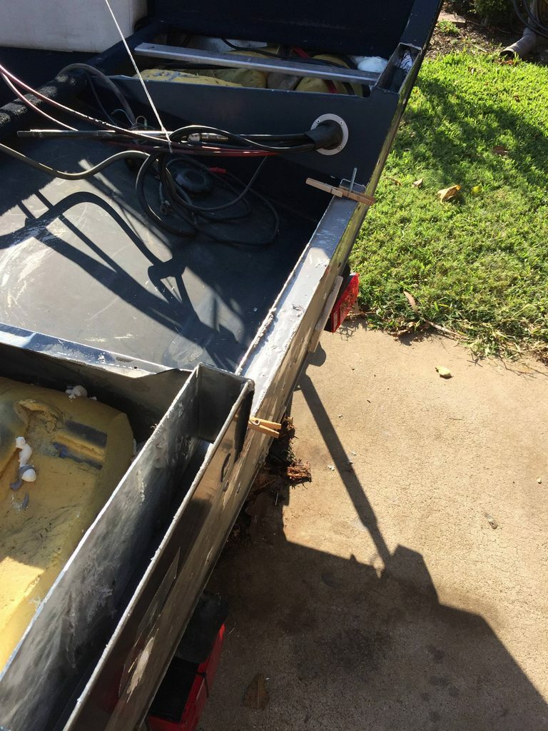 Boat Pourable Transom Repair Arjay 6011 Repair Kit Material Pourable Compound