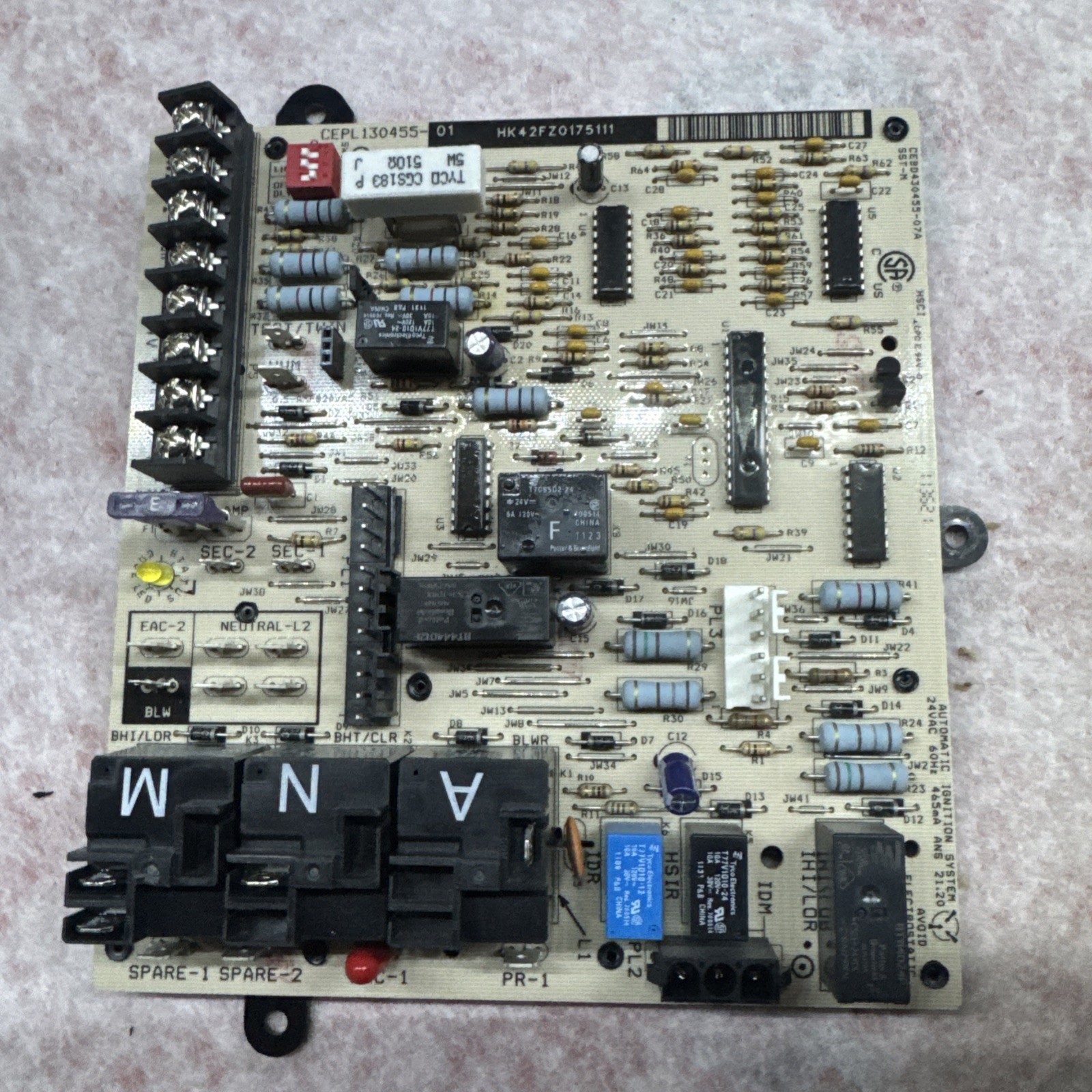 🔥TESTED! OEM Carrier Bryant HK42FZ017 Furnace Control Board CEPL130455-01 HVAC