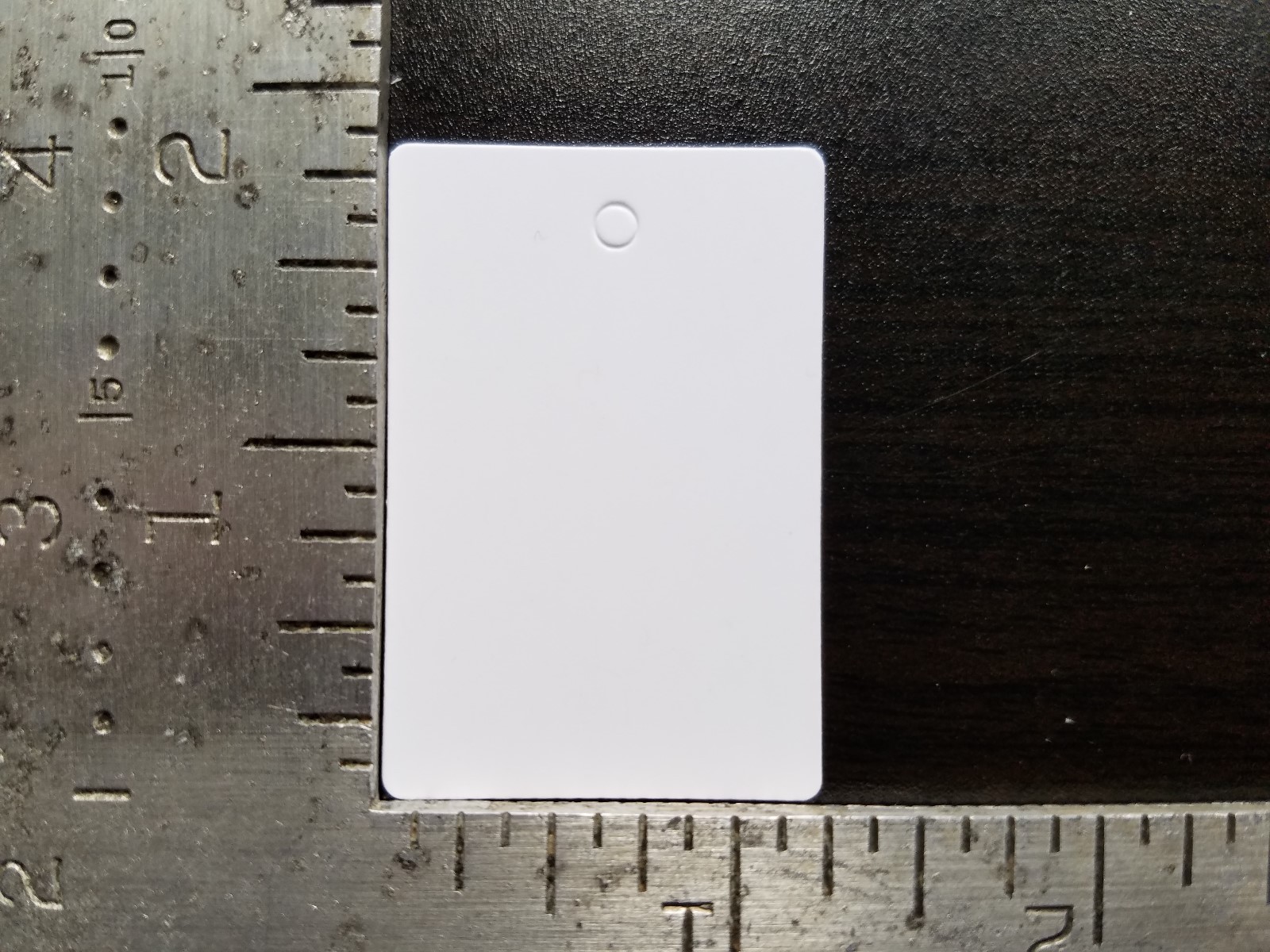 Blank White Garment Price Tags Unstrung Merchandise Jewelry Coupon Store Small