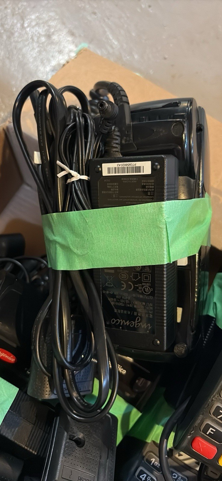 7 Ingenico Credit Card Terminals – No Tap, unsure of condition