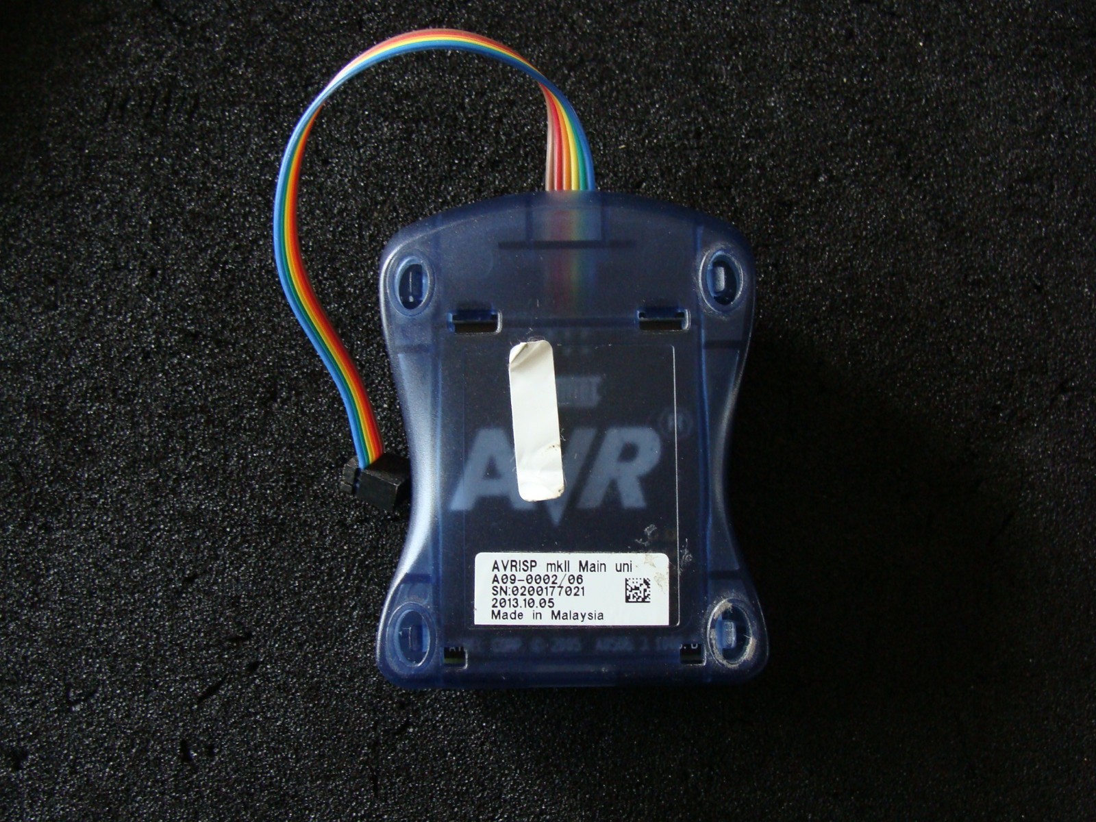 Avrisp MKII Main Uni A09-0002/06. Made in Malaysia.