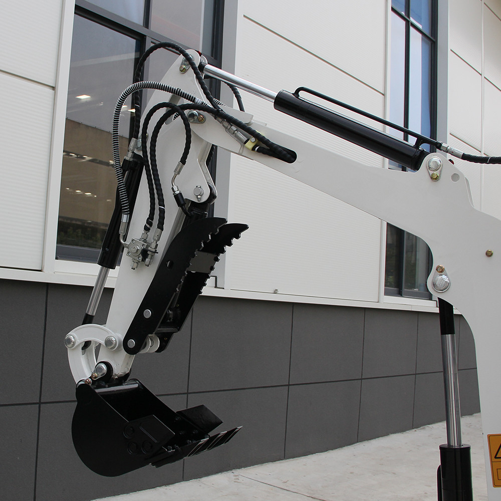 1 Ton Mini Excavator B&S Engine, Hydraulic thumb, Pilot system, Free Shipping
