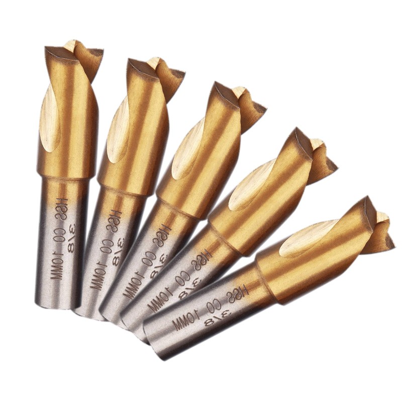 5pcs Spot Weld Drill Bits Set HSS Titanium Coated CO Cobalt Spot Weld Cutter 10m