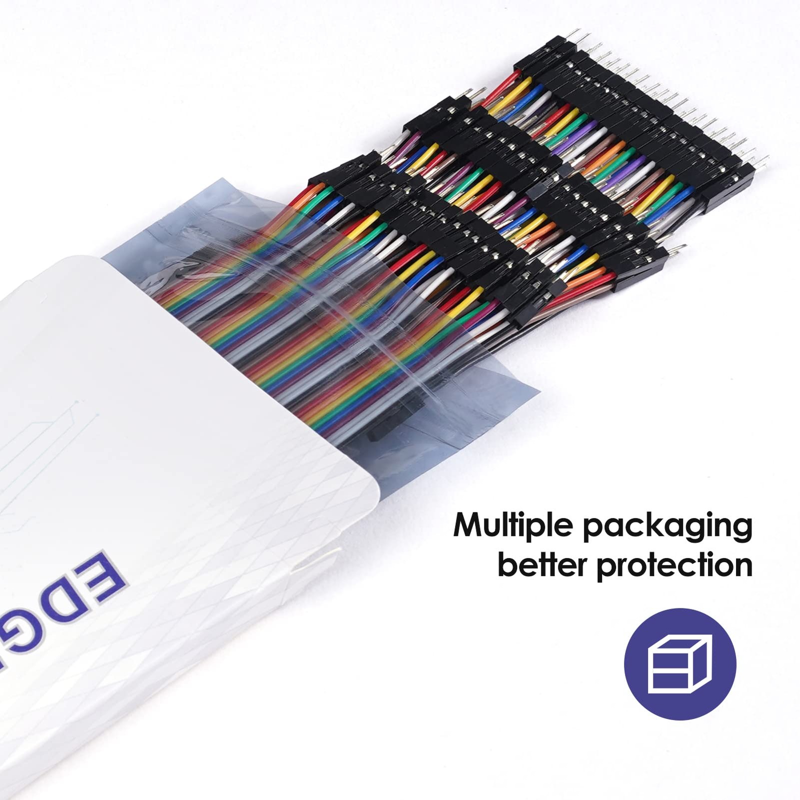 120pcs Breadboard Jumper Wires 20cm Wire Length Optional Dupont Cable Assorted