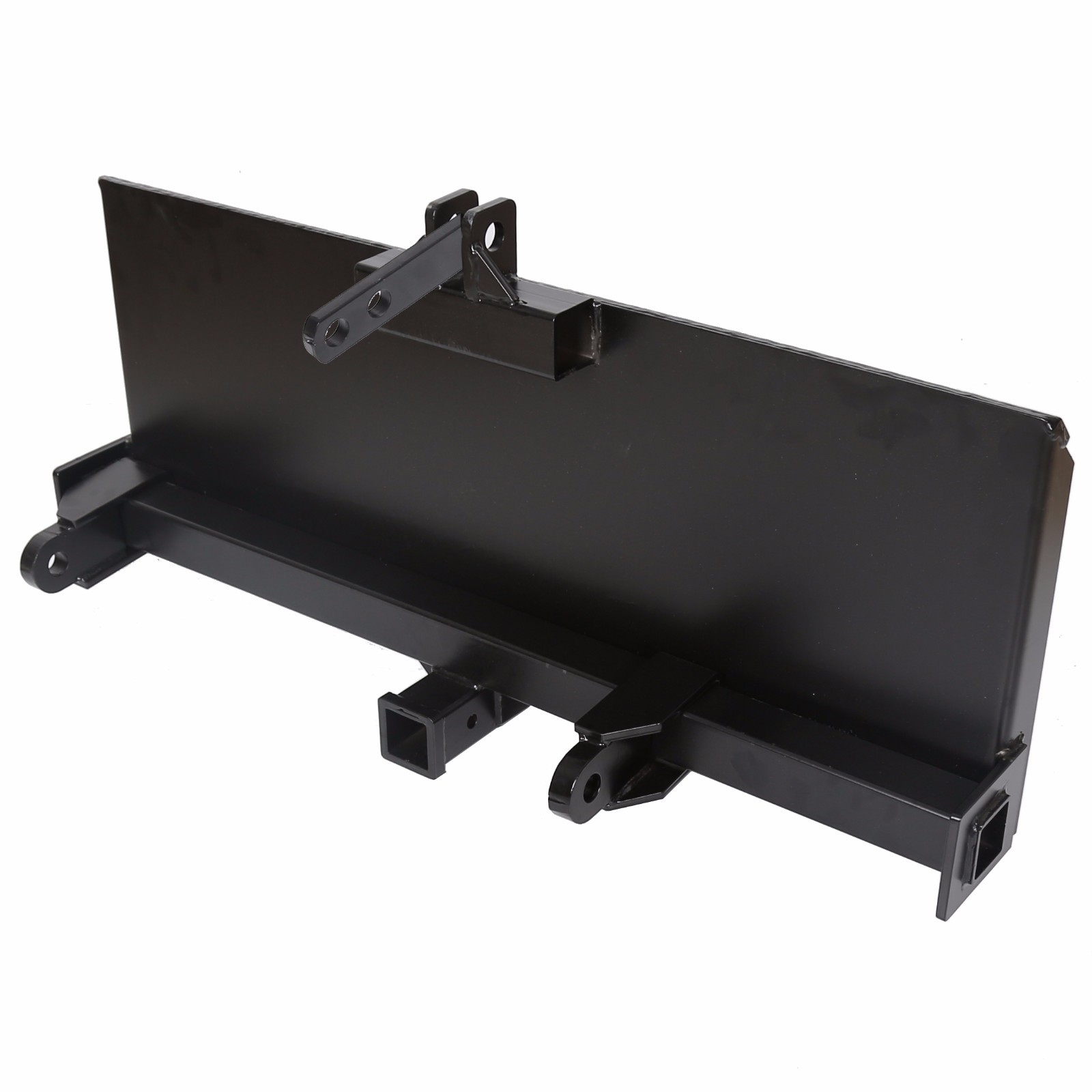 3 Point Attachment Adapter Hitch Adjustable Width Skid Steer Loader Tractor
