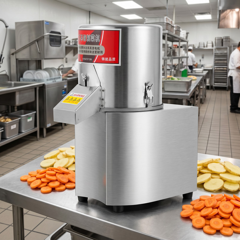Commercial 110V 600W Food Processor Electric Vegetable Chopper Grinder Machine