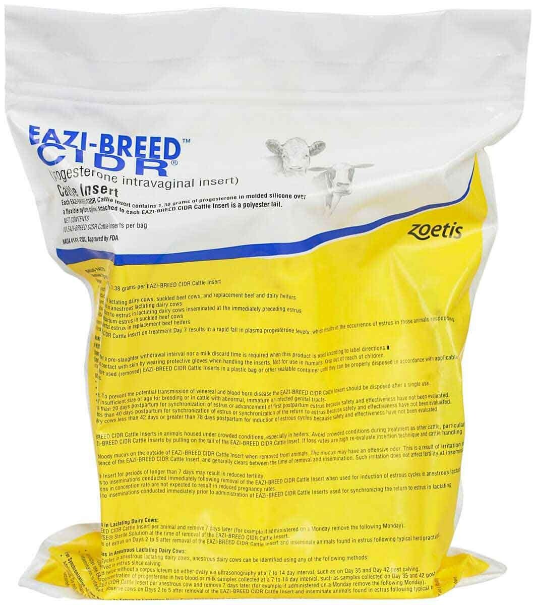 Eazi-Breed CIDR Cattle Insert 10ct