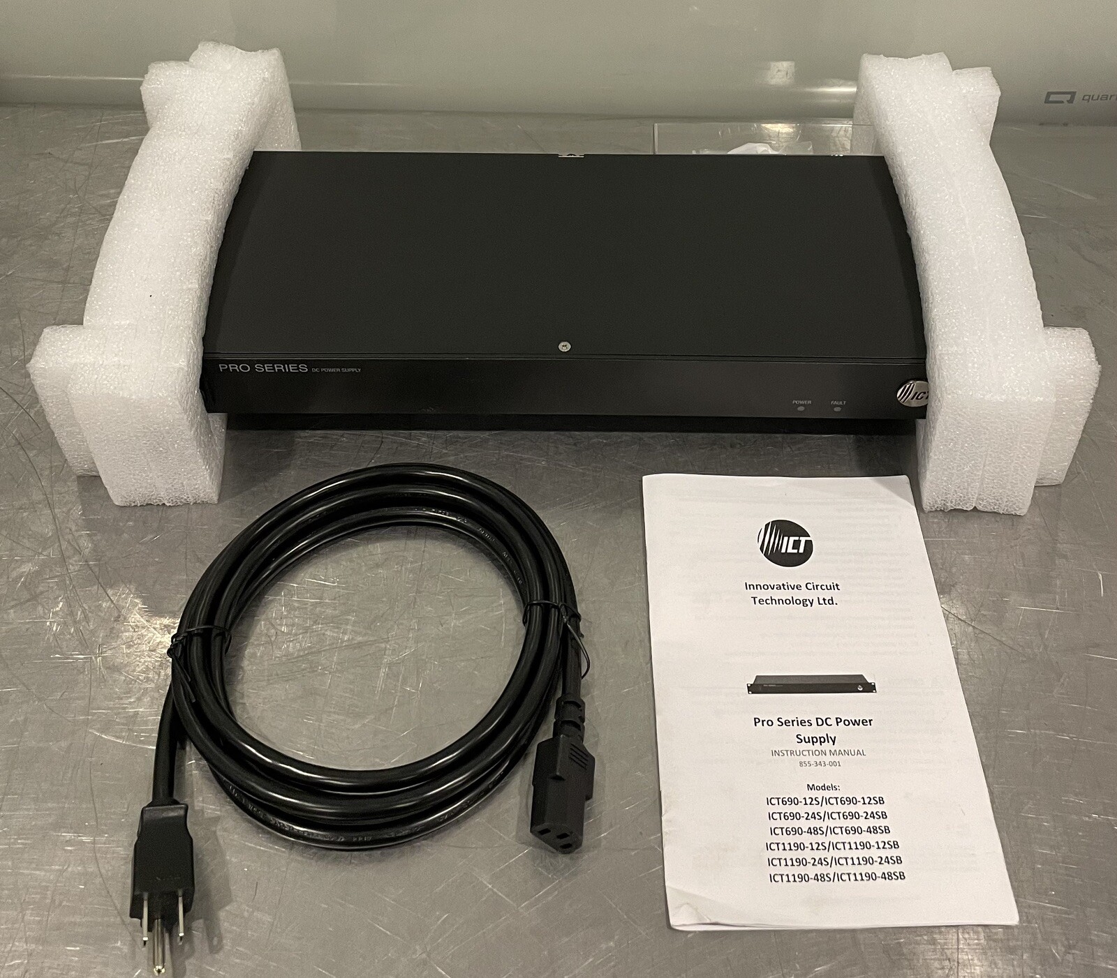 ICT ICT1190-48S Pro Series Power Supply 55.2 VDC 100-265VAC NEW! FREE SHIPPING!