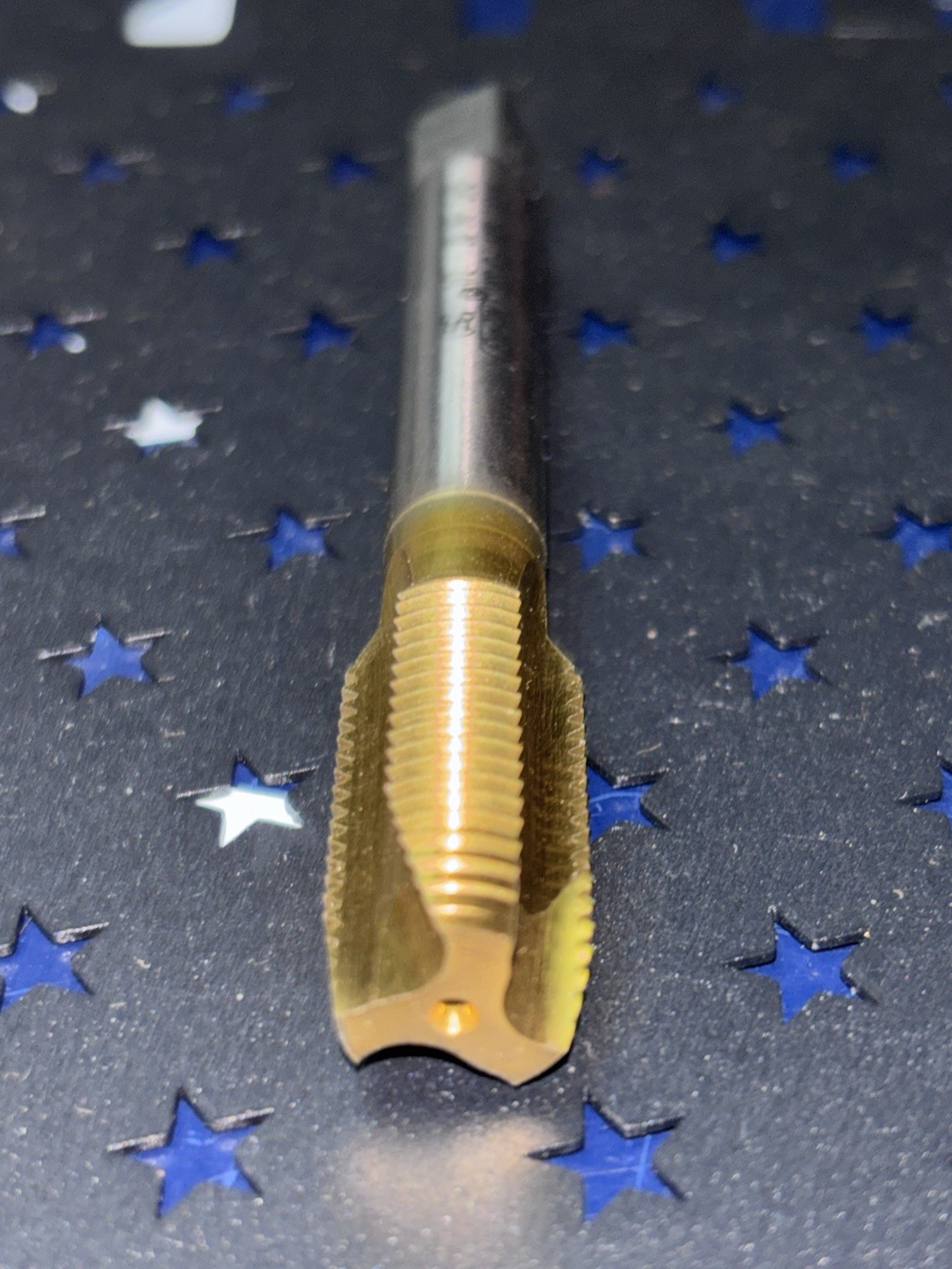 OSG 1/2-20 Spiral Point PLUG Tap HSS-Co GH3 NF 3FL 1/2” 20tpi Exo-TiN