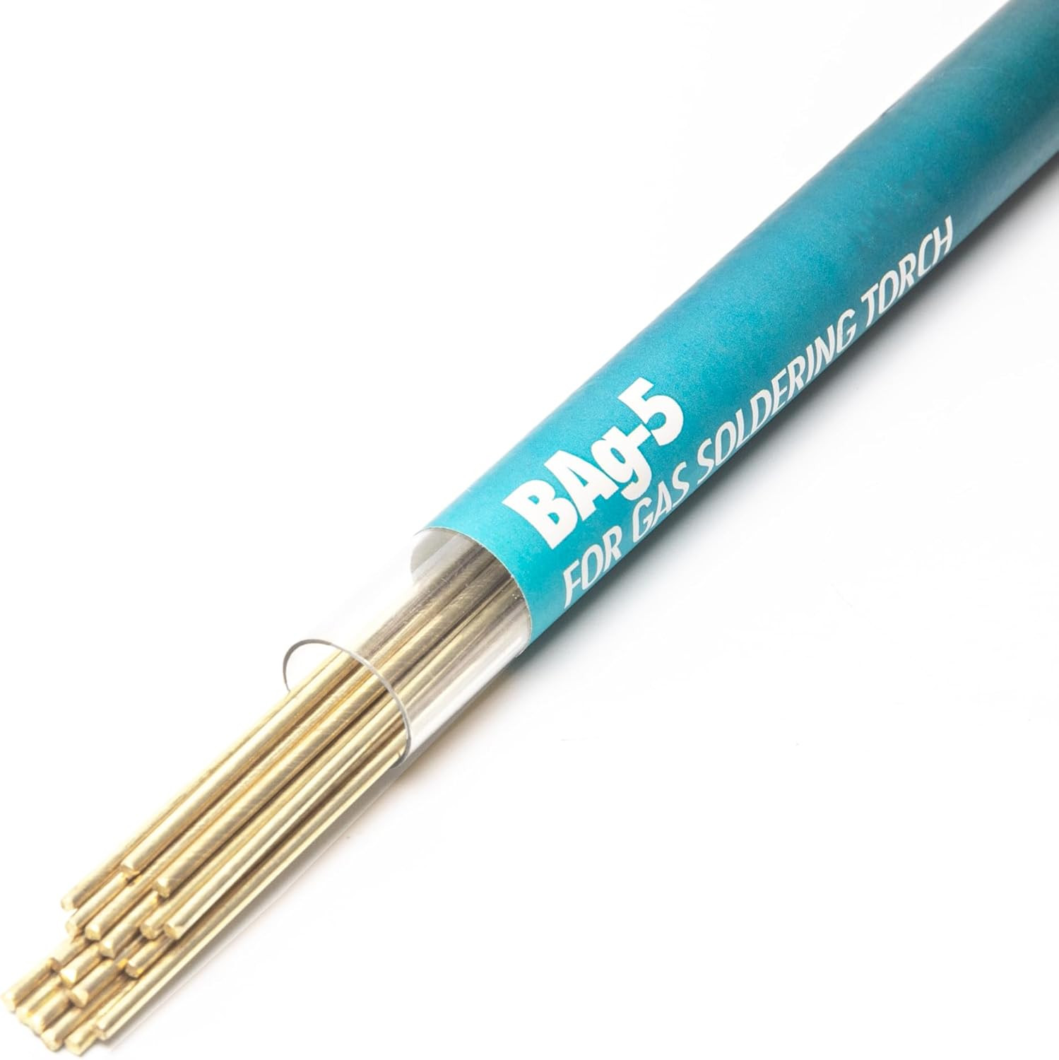 20 Sticks 45% Silver Brazing Solder Rod Bag-5 round Welding Rods, 1/16” X 10”