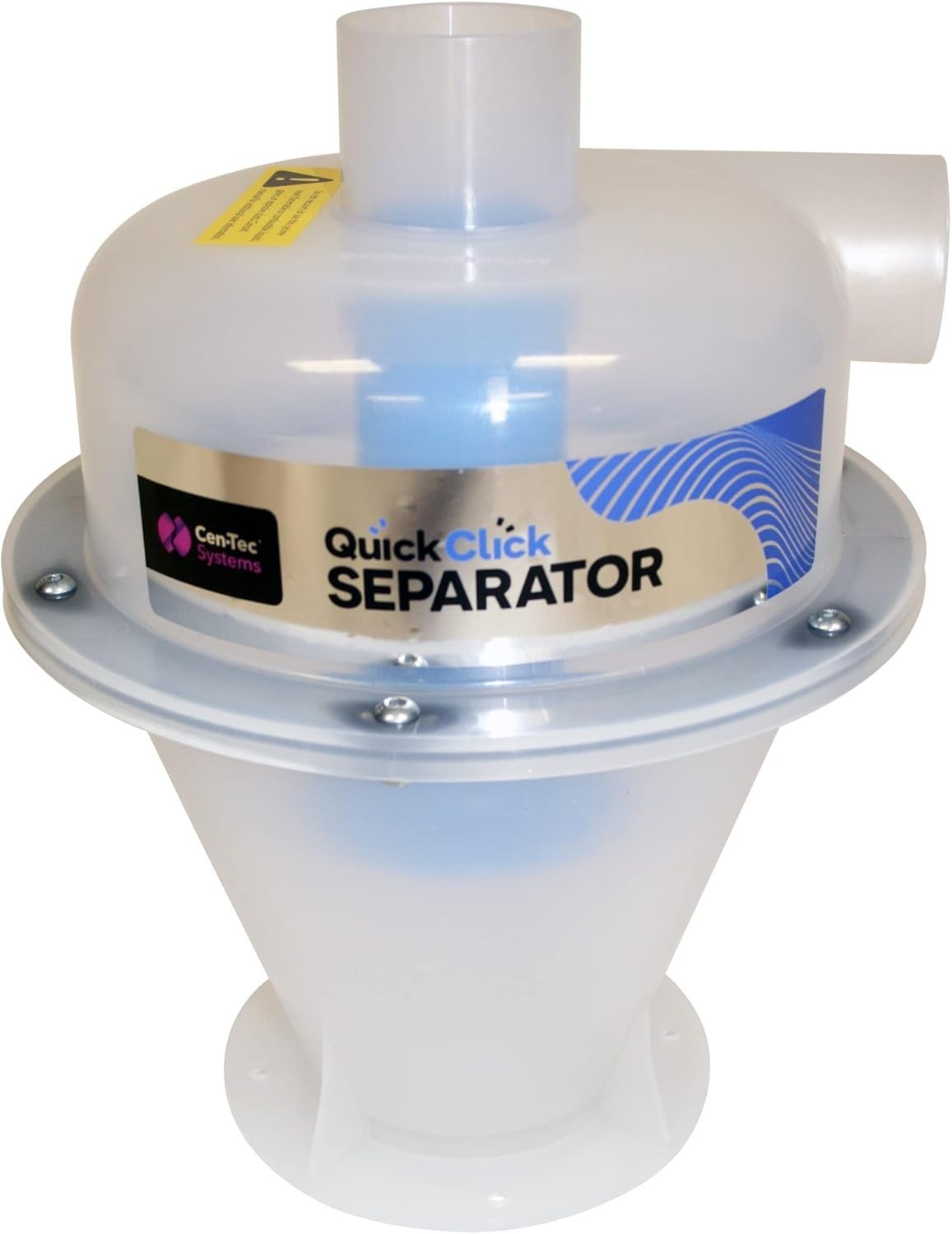 Compact Quick Click Dust Collection Separator for Improved Filtration – 3.4 lbs