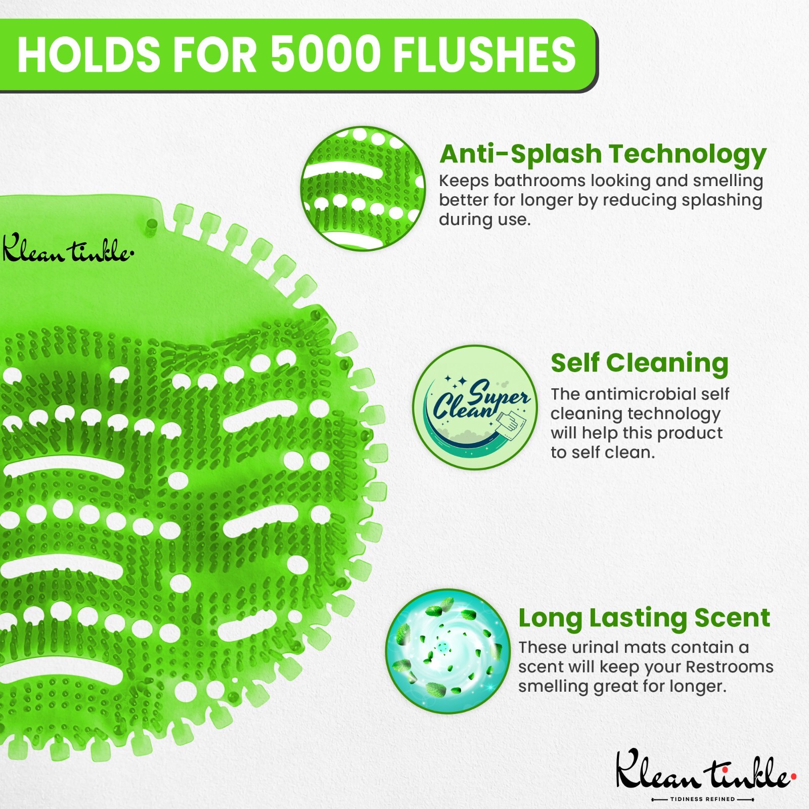 Mens Bathroom Urinal Screens Deodorizing Toilet Scented Freshener Filters 3 – 50