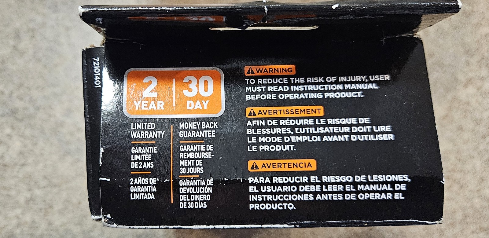 Black & Decker Handheld Thermal Leak Detector TLD100 Tested New