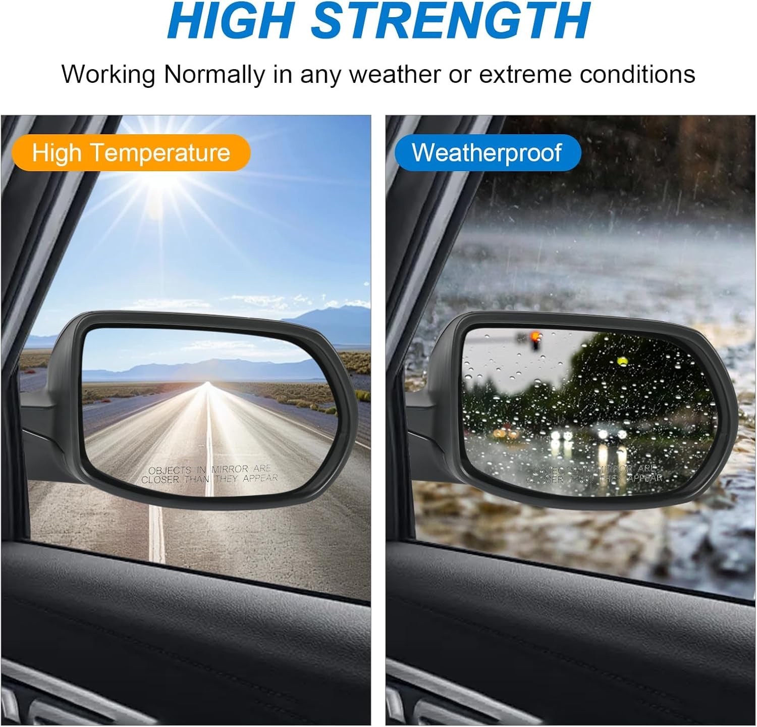 Right Passenger Side View Mirror Compatible with 2012-2016 Honda CRV Power Glass