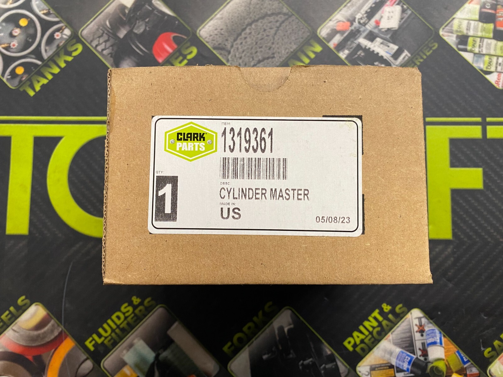 CLARK Forklift Brake Master Cylinder #1319361 Key #23.150 C500